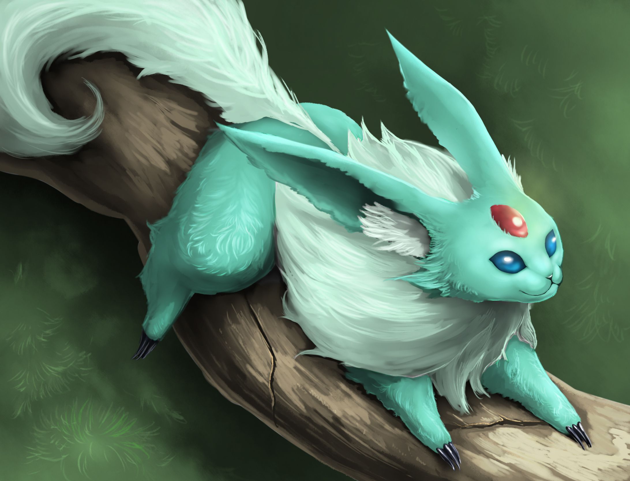 「すばる舎様：モンスター図鑑」カーバンクル-1