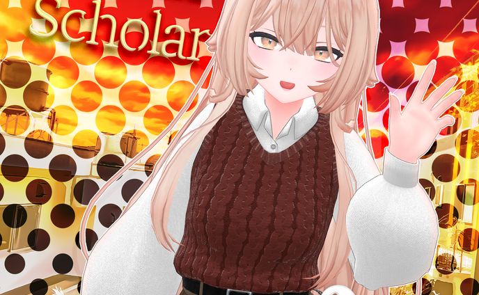 【33アバター対応】Autumn Scholar #26【VRChat想定】