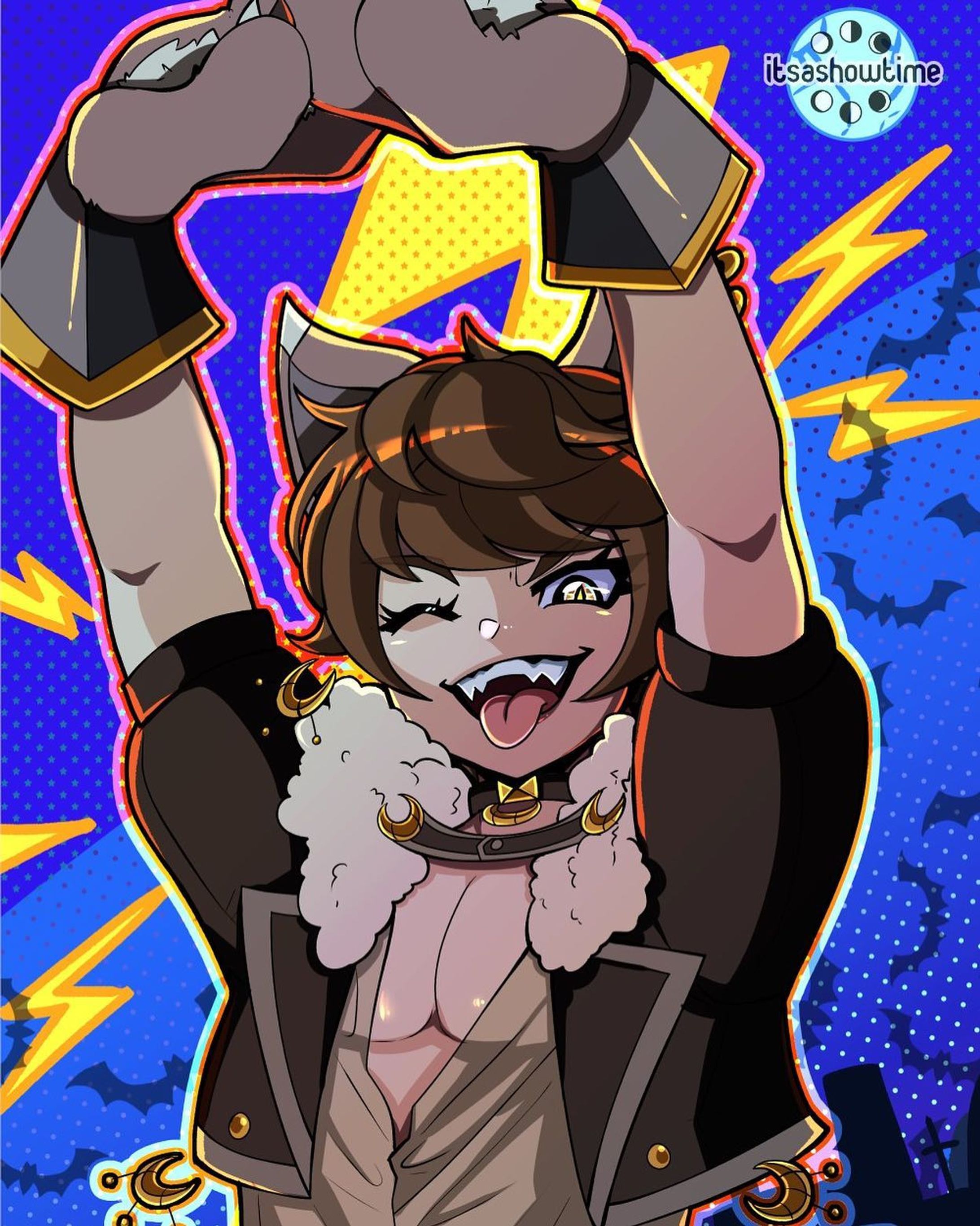 It’s #SpookyMonth 👻👻👻
-
#ocart #art #digitalart #csp #clipstudiopaint #itsashowtime #envtuber #showgetsu #animeart-1