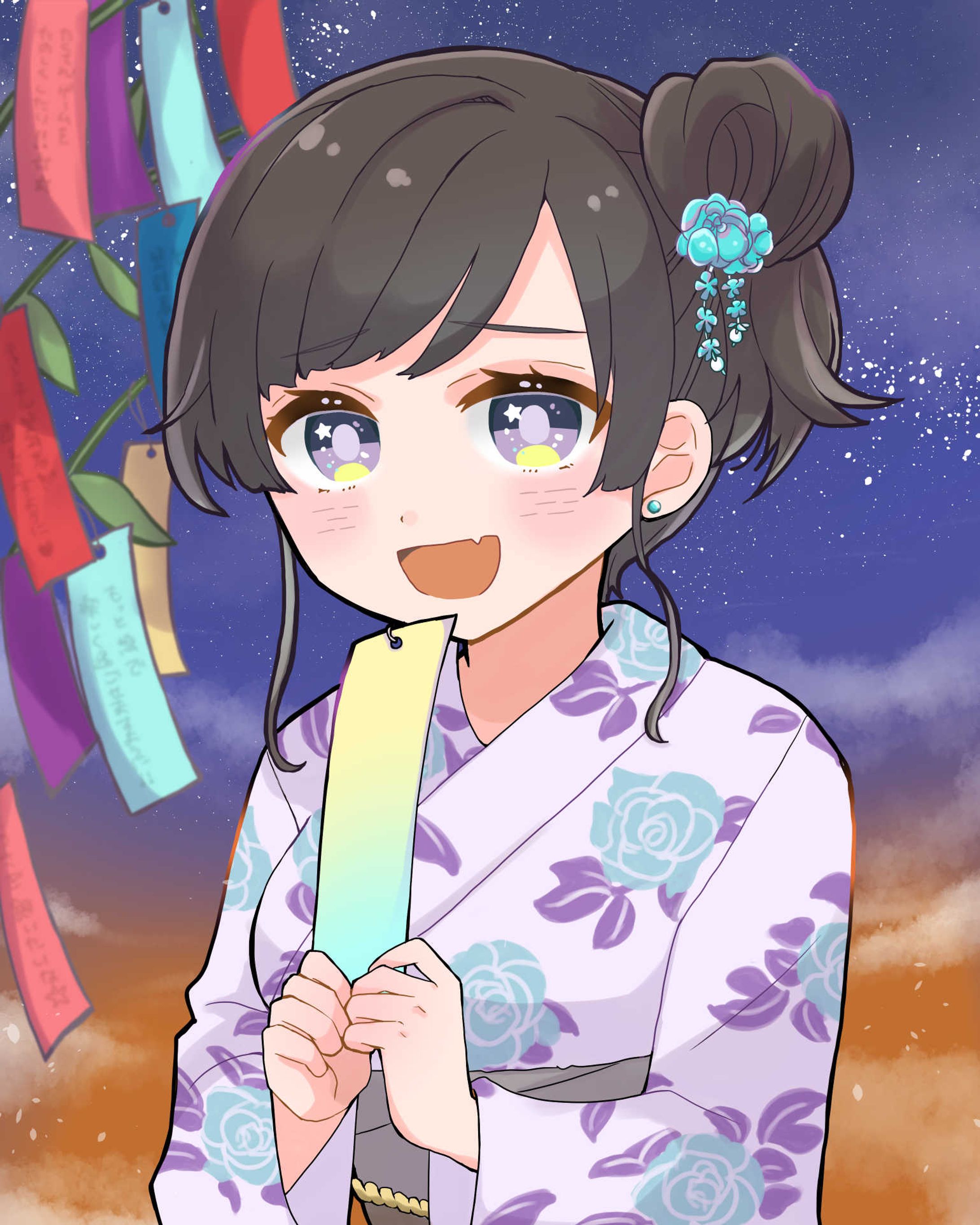 七夕イラスト2024-1