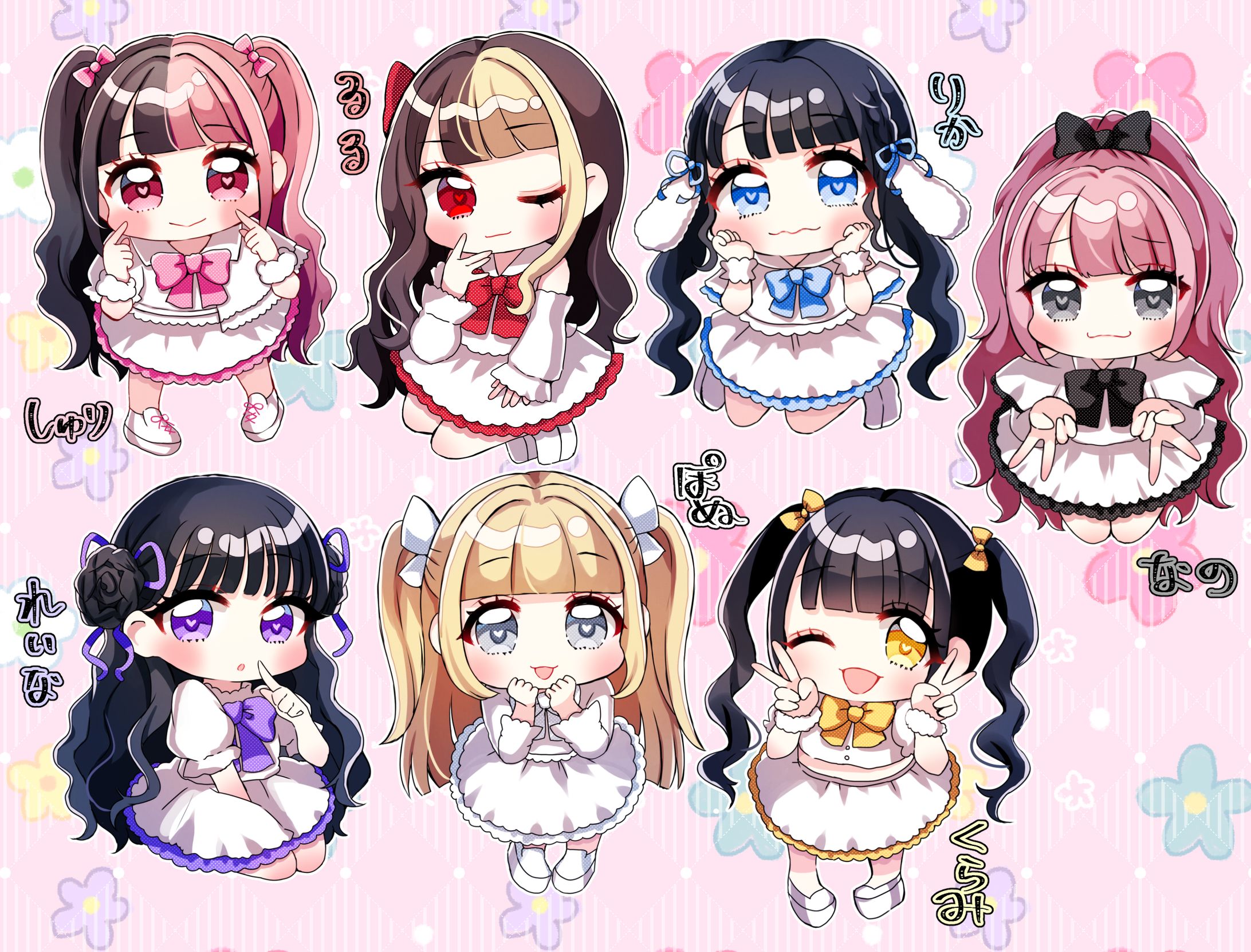 【グッズイラスト】アイドルSD-1
