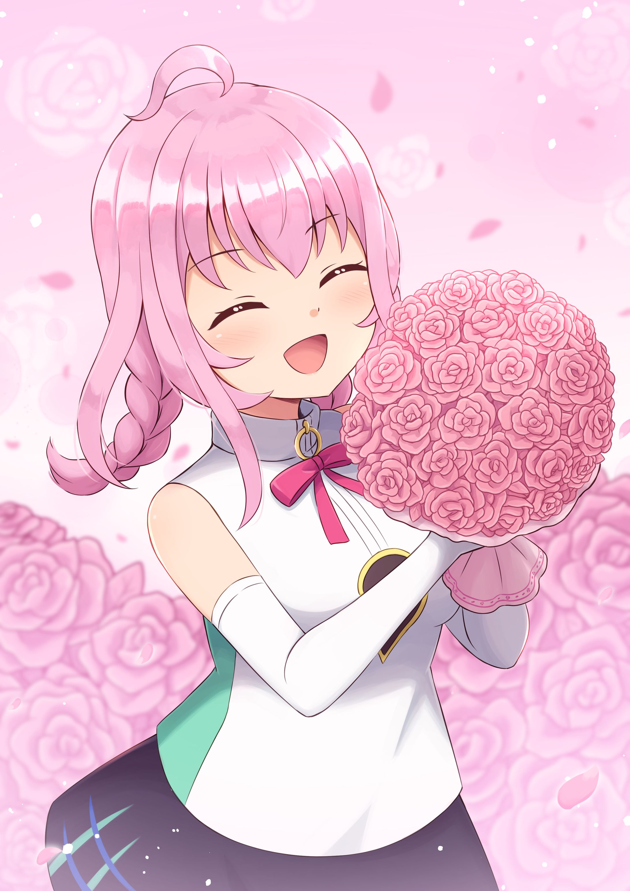 Vtuber 花宮ローズ様 バースデーイラスト-1