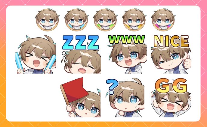 空音様スタンプ/バッジ