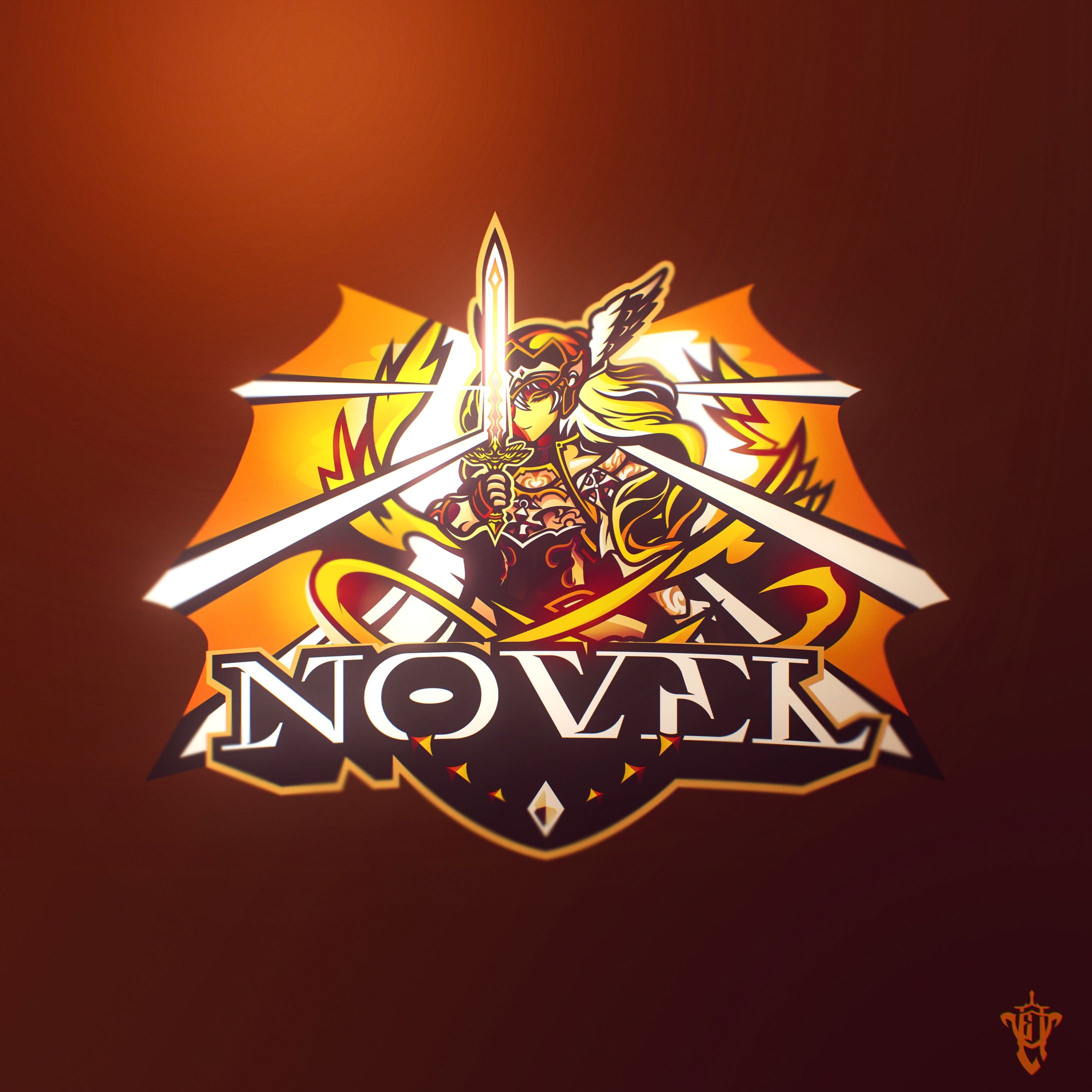 Clan Novel様　Mascotlogo-1