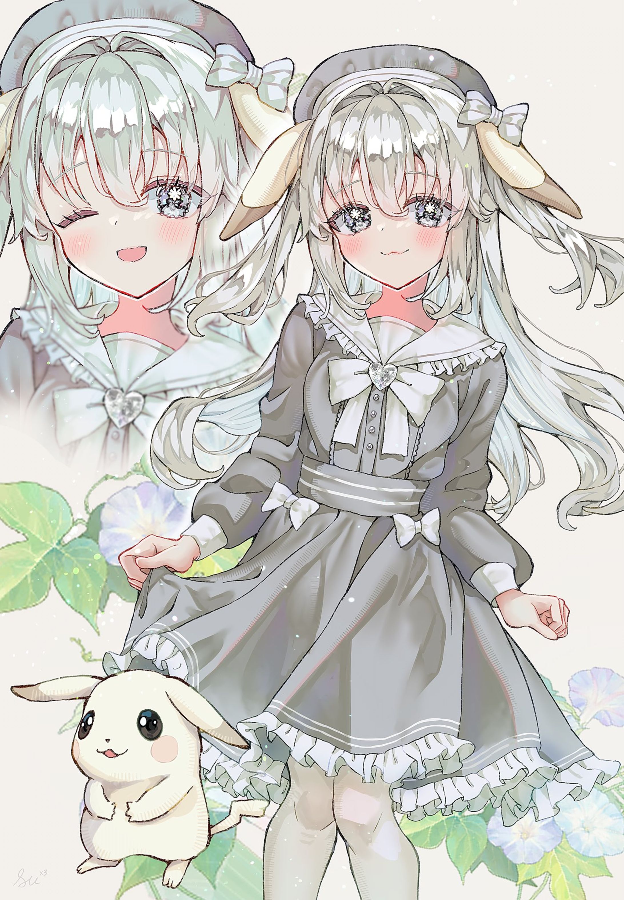 うすいろピカチュウ擬人化-1