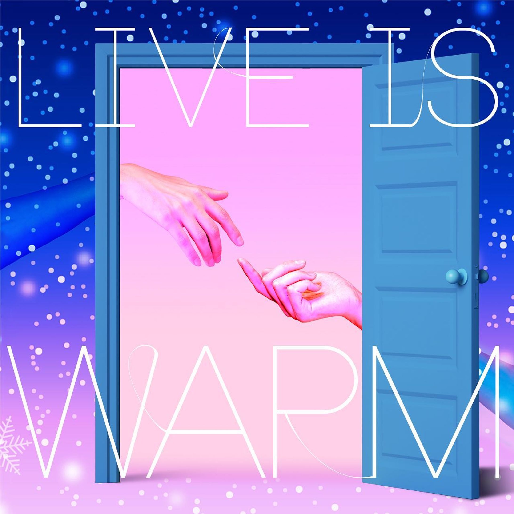 ライブ配信イベント作品。テーマ：「冬」コンセプト：寒い冬でもライブ配信の部屋に入ればライバーとリスナーのつながりで心は温かいということを表現。-1