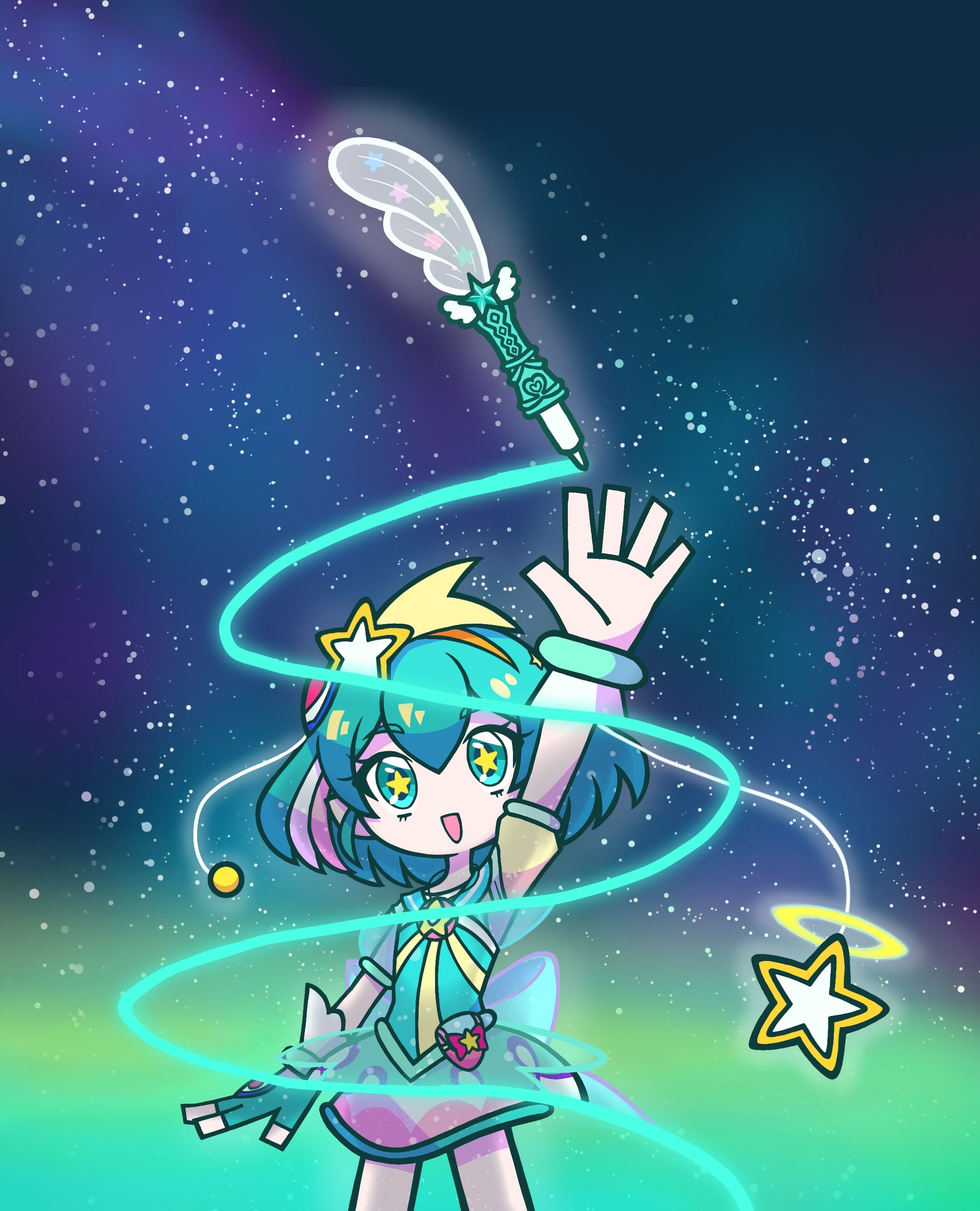 羽衣ララのファンアート-1