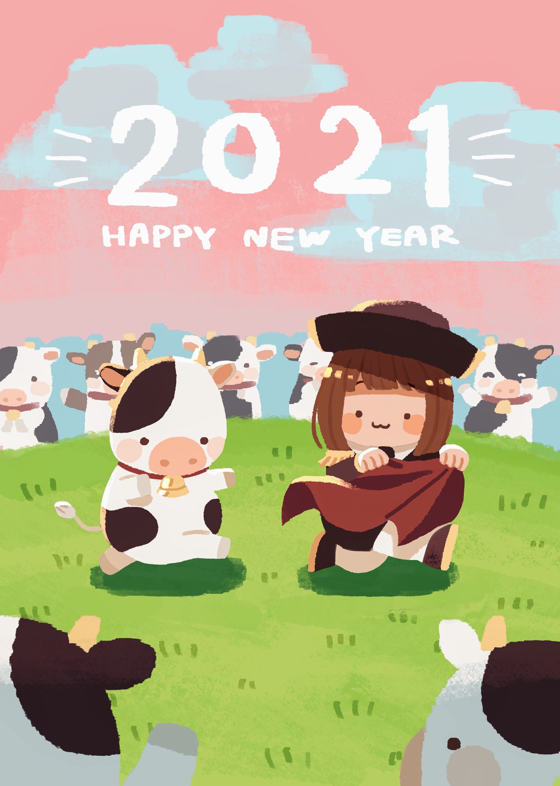 2021年　年賀状-1