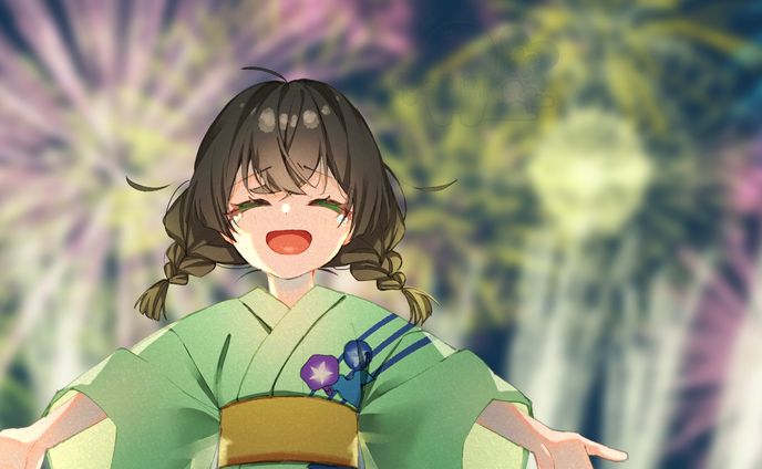 『泡影の花』MVイラスト