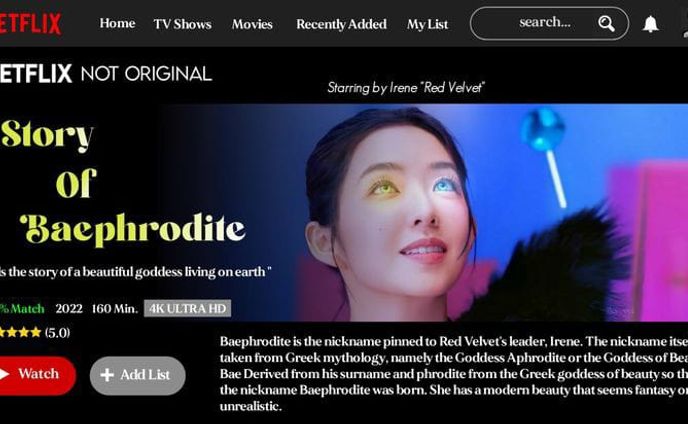 Irene in Netflix (not original)
