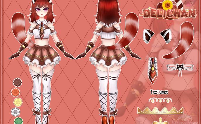イラストレーター、full body