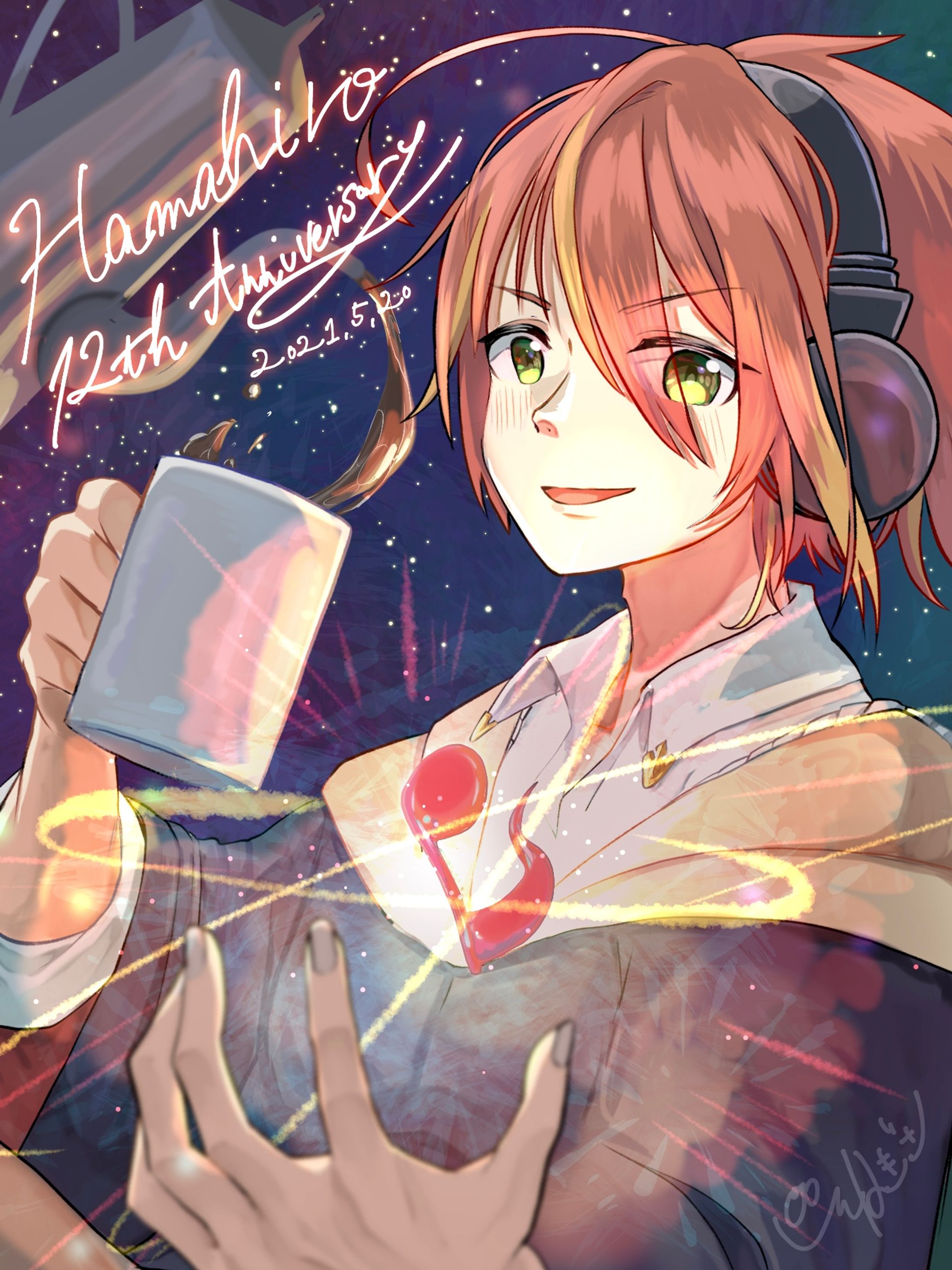 歌い手はまひろ活動12周年記念＿ファンアート-1