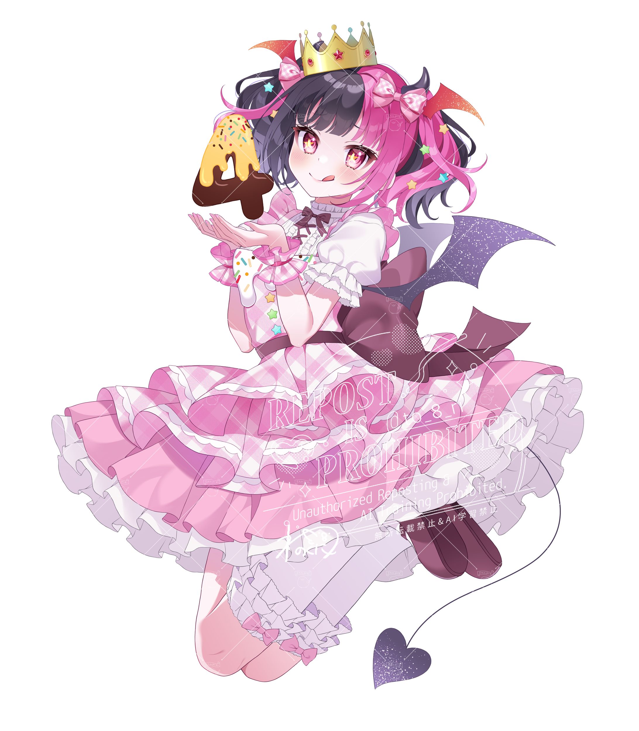 【works】魔乃リリン様【立ち絵】-1