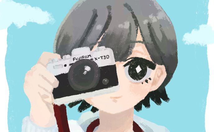バストアップイラスト