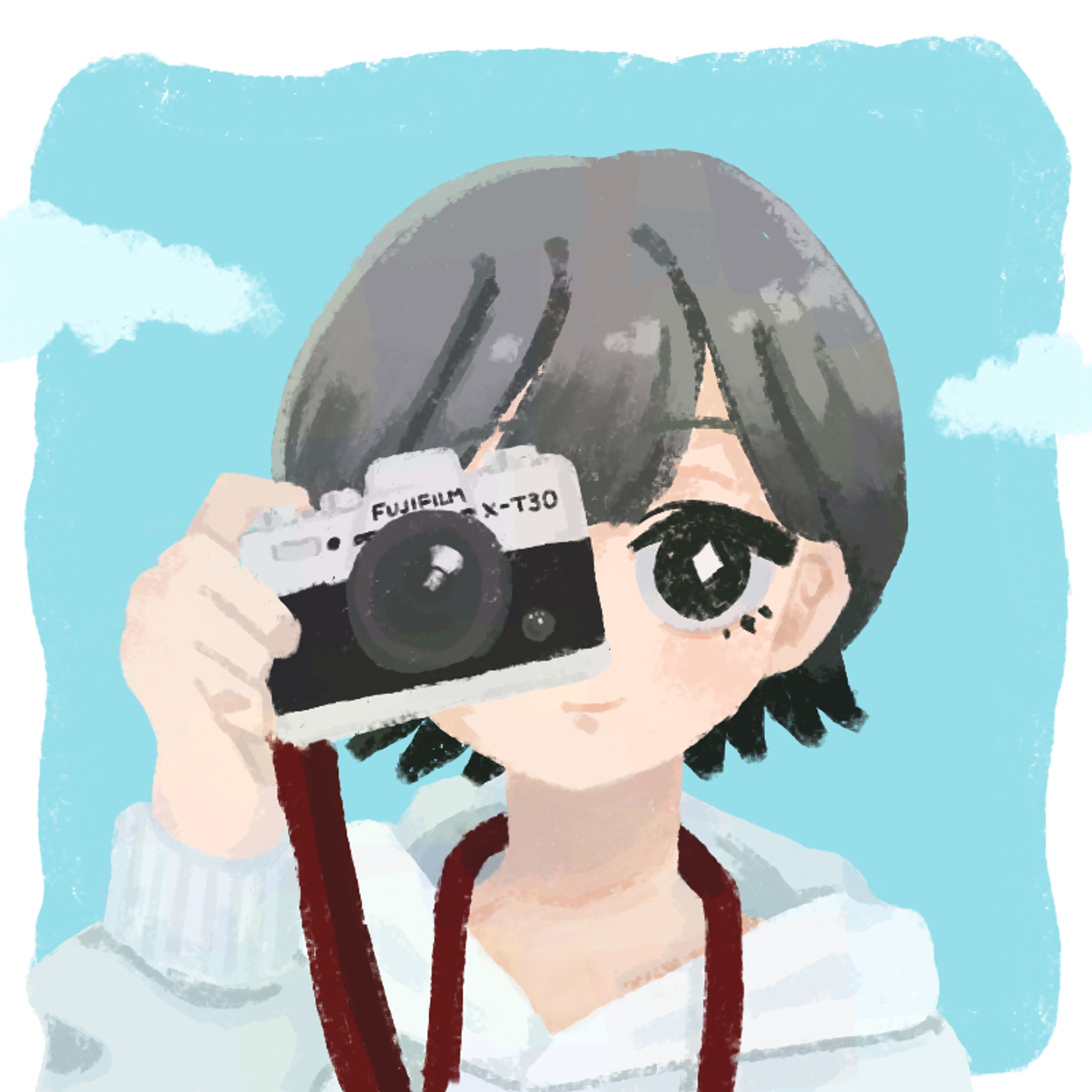 バストアップイラスト-1