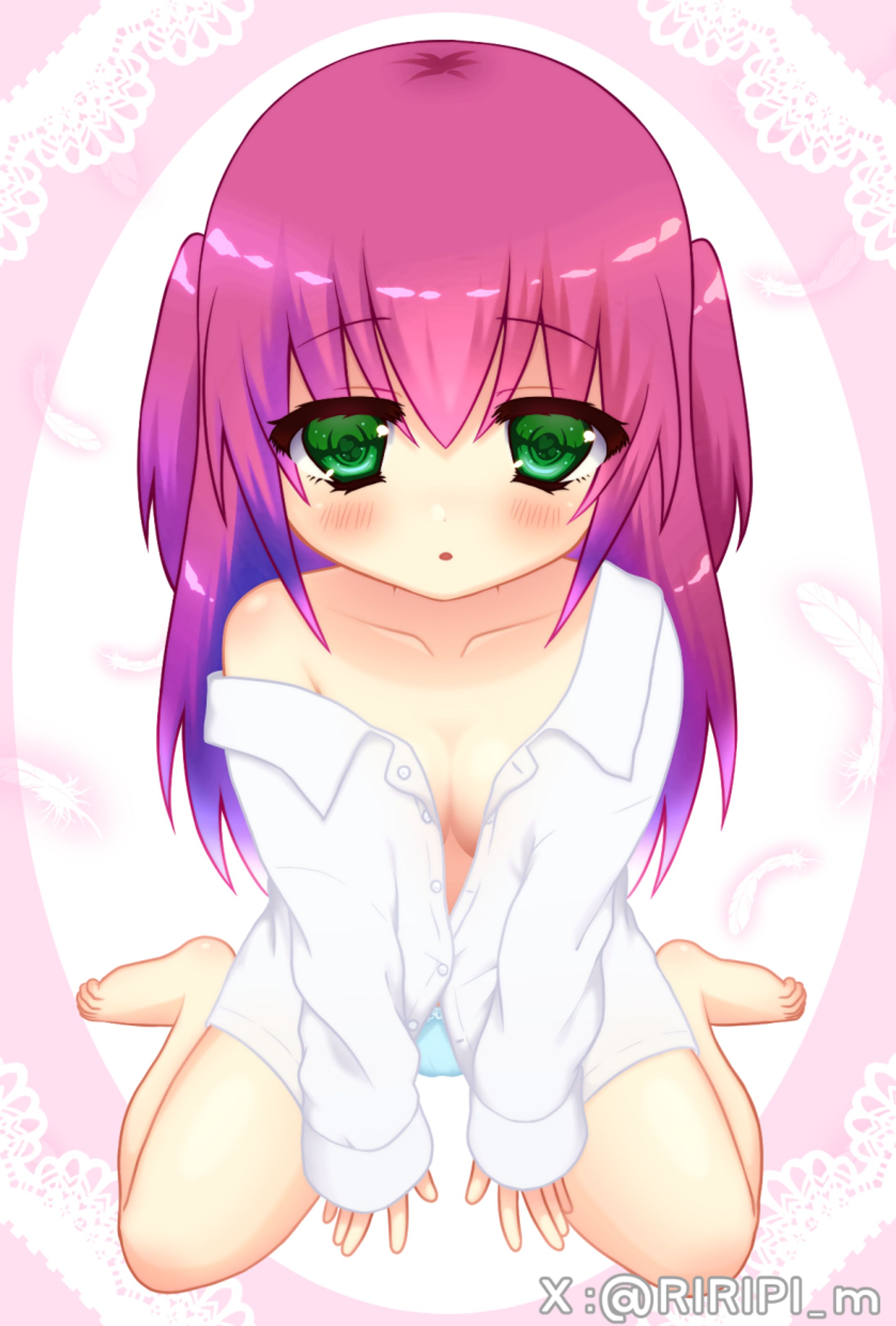 創作イラスト　色差分あり-1