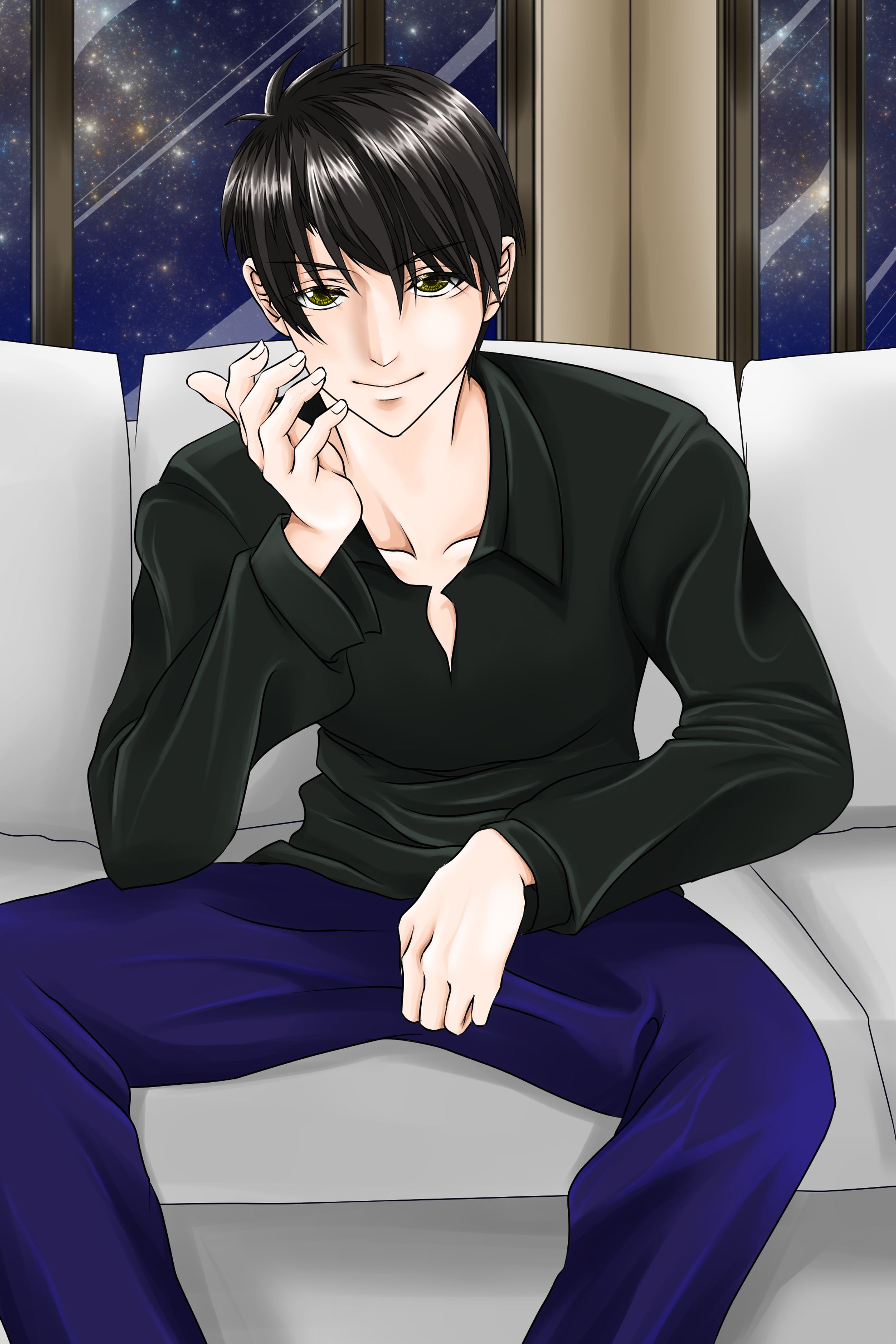 イラスト　mens-1