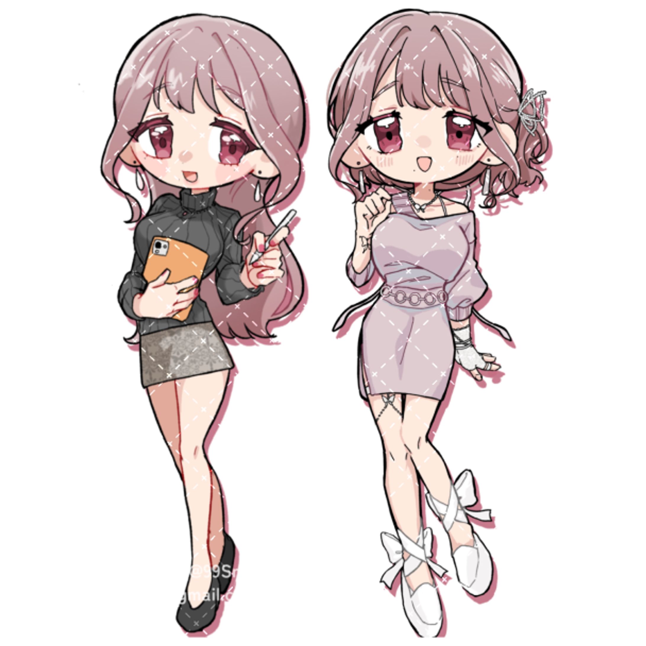 OC　SD全身イラスト-1