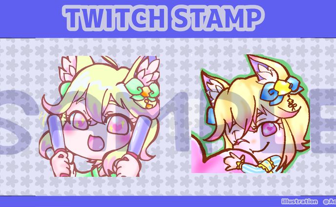 TWITCH STAMP　サンプル２
