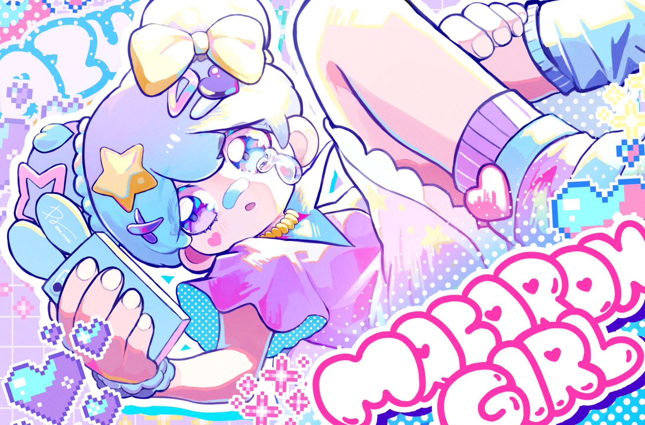 AZURA-macaron girl-1