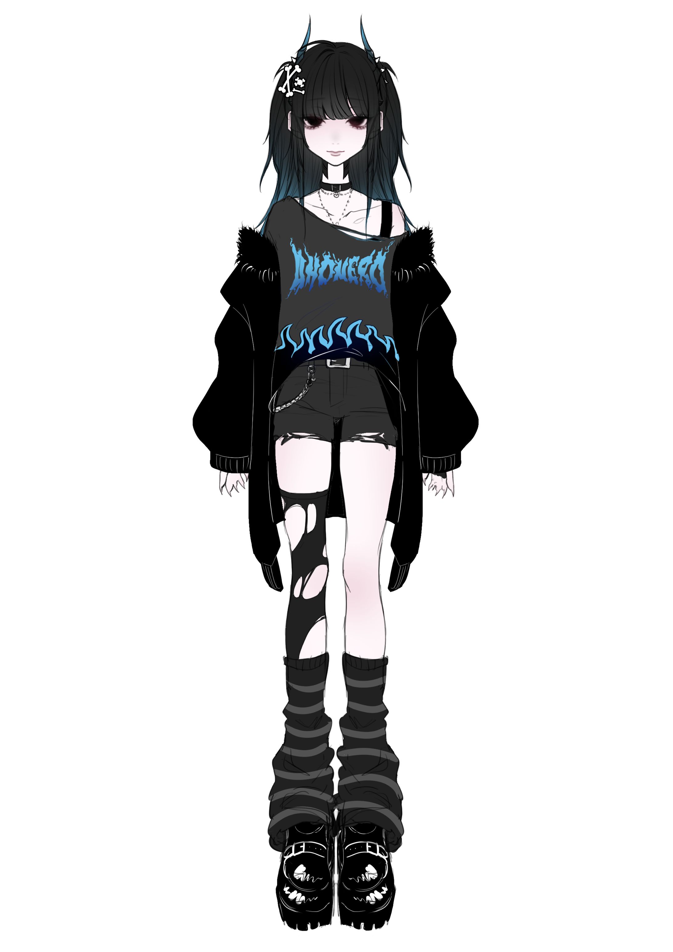 キャラクターデザイン(ラフ)-1