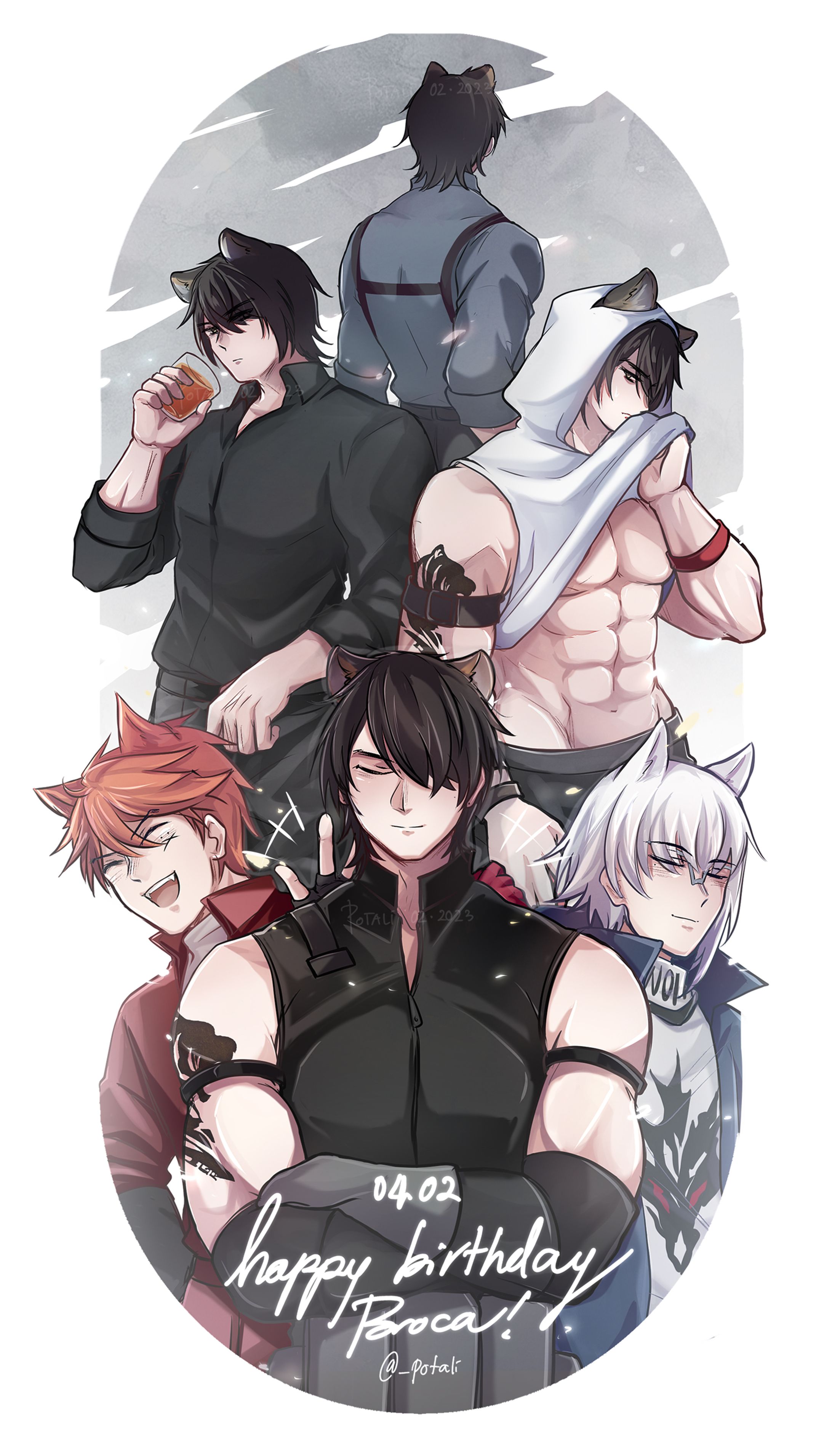 (Fanart) Broca's Birthday 2023-1