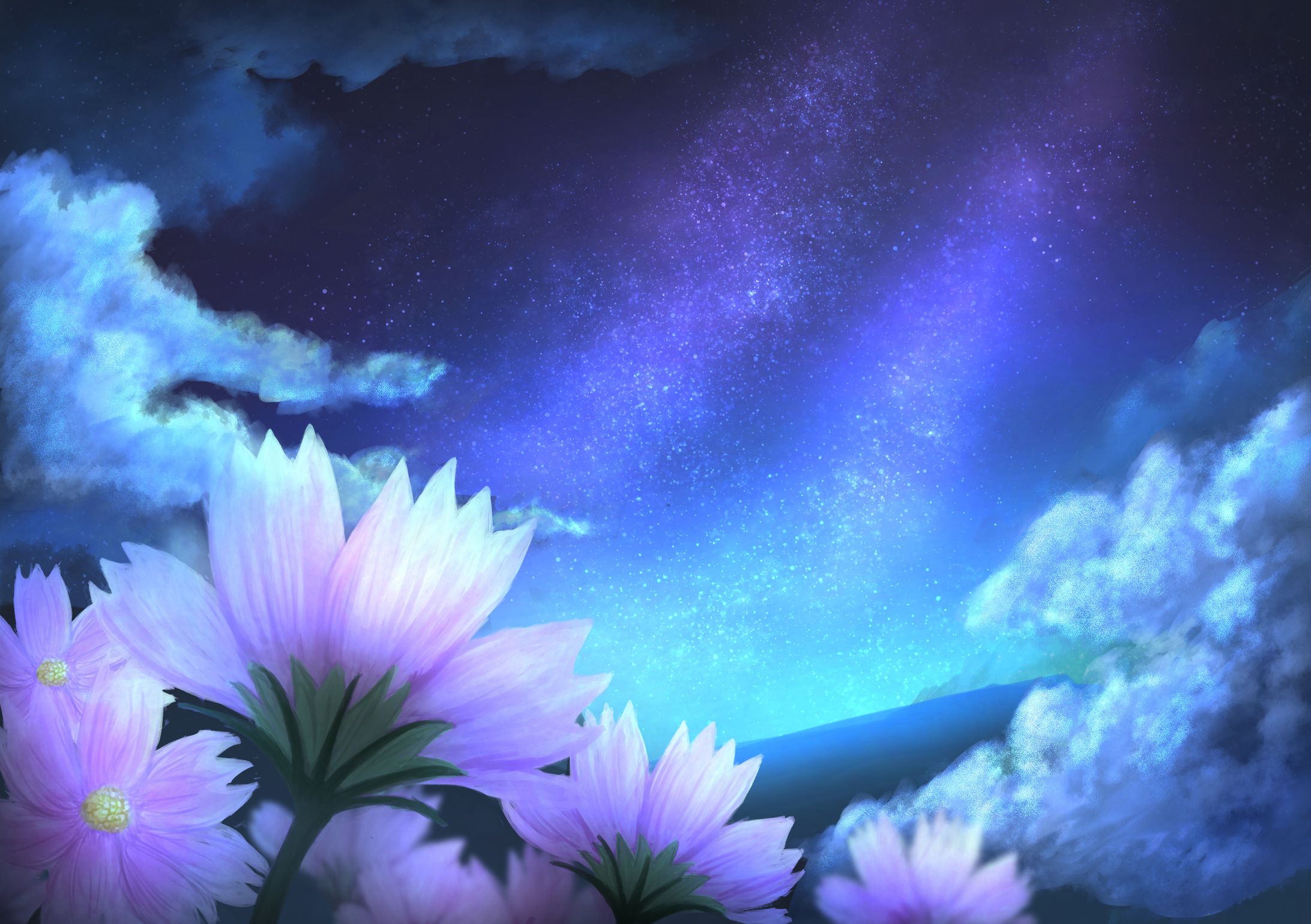 星空とコスモス-1