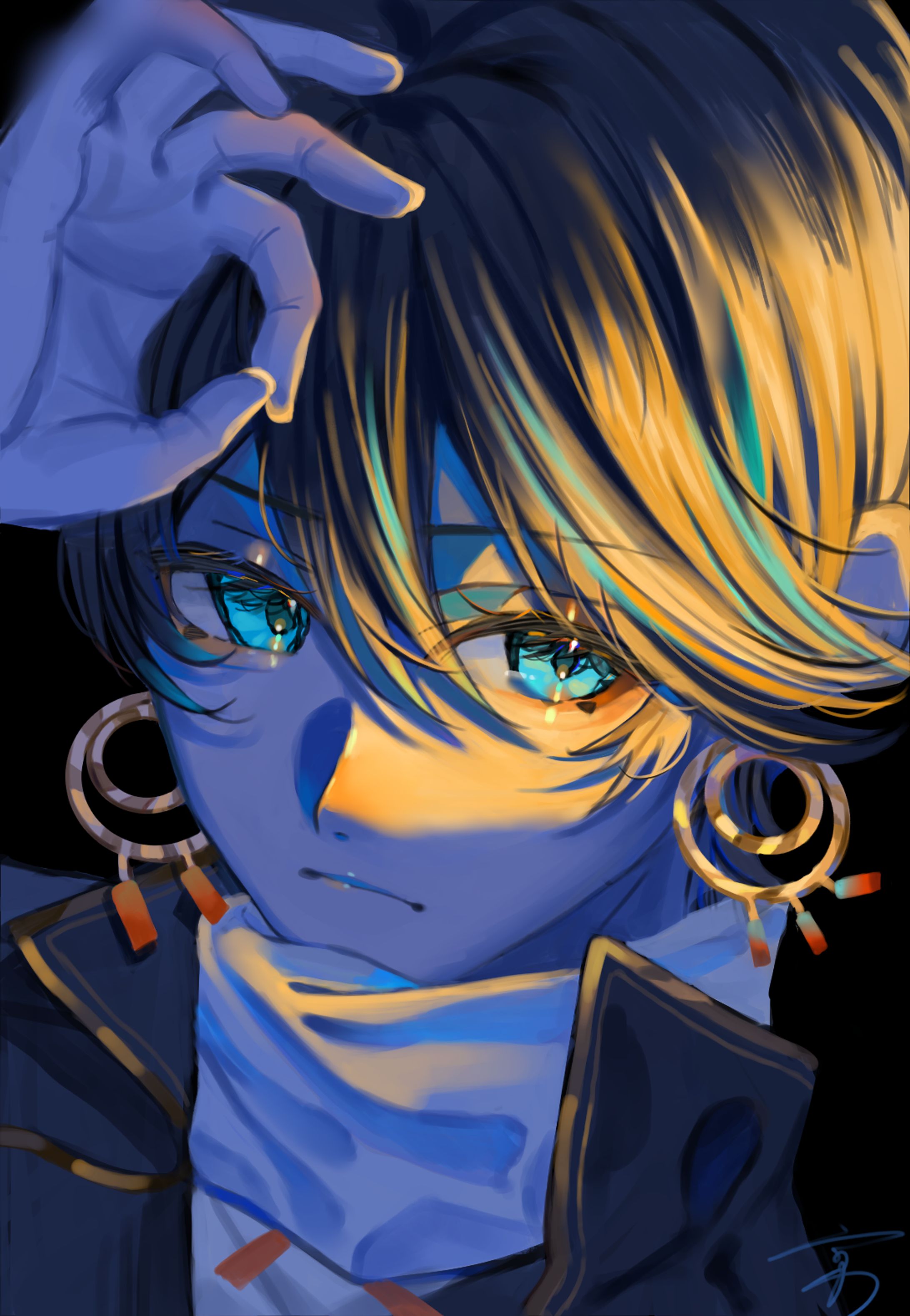 イラスト例①バストアップ-1