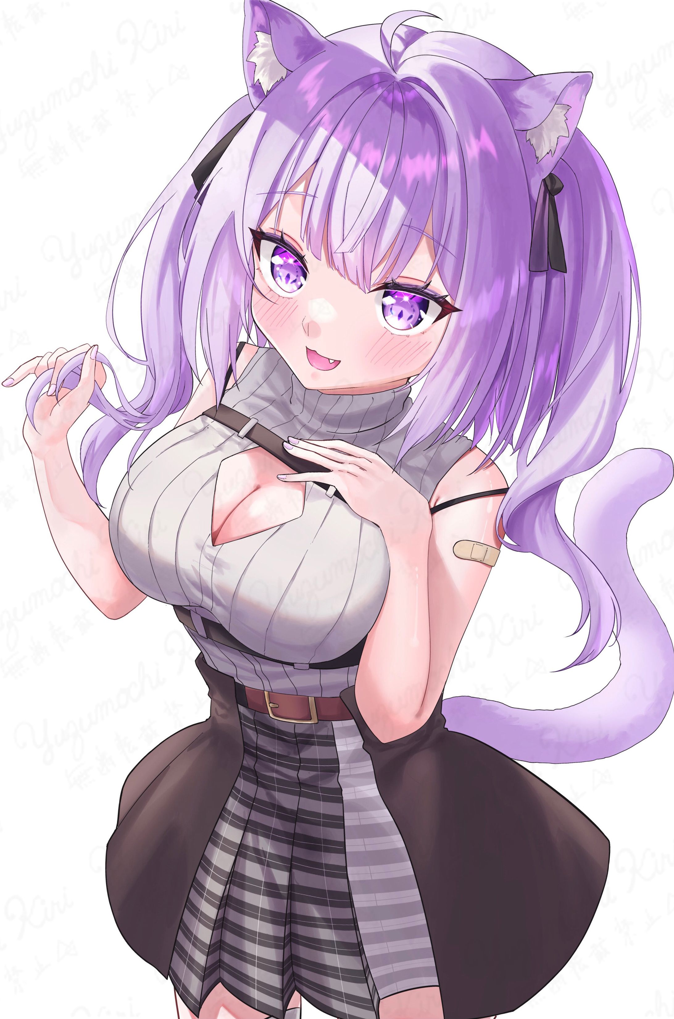 猫又おかゆさんファンアート-1