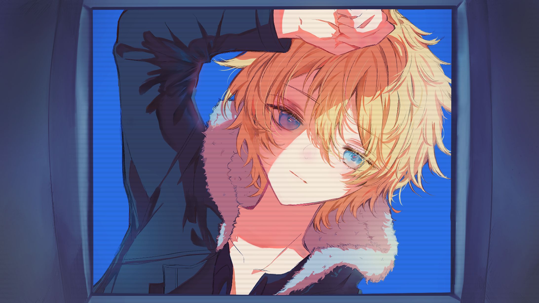 しましま / よそぷ【歌ってみた】 サムネイルイラスト-1