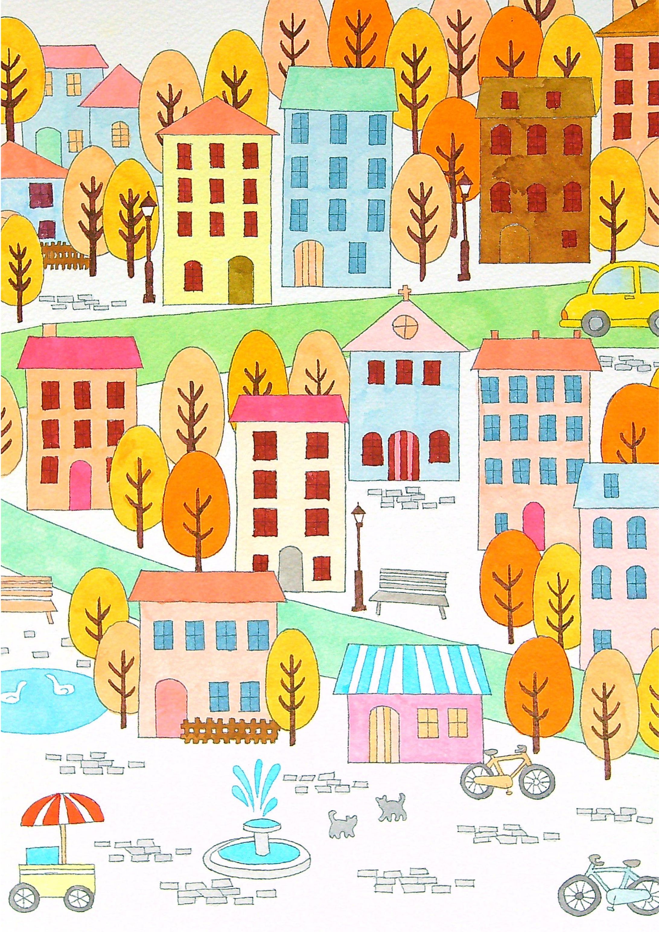 オサレな街並み-1