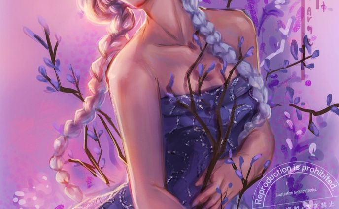 Unexpected #DTIYS Challenge 2023 for @nozomiiu #nomidtiys
because I can't leave the beautiful design alone.

🌸This one originally should be posted in my backend account (which I'm posting the short drawing journey every day, I started learning to do art on IPAD for a month and post the finished piece there.), this one is also fully painted with ipad ( I tuned the final the colour in CSP), so I hesitated at first if I should posting in this account or not since there's still a lot of difference of my skill in what I can do on each tool, a long way to go.

I hope this is not too rough or lowers the quality of work that much from normal work. But I like this and want to share it with you here, so I decided to post here. please don't mind if it looks weird I'm still not that sure if I can do this new tool well.

💮Note: Swipe to the right for the closer shot, and the last page for the original.

Instagram Cruelly cropped her again😭 Will upload the full picture on DA, KO-fi, Artfol

🌸If you like the content .... 
you can support me by Save or share (etc.) which all are greatly appreciated ⭐ 😇❤️

🌸the VDO recording for this one is posted on another account if you want please check here, >>> @_andante_xxiv 
for the timelapse for the apps, I will upload on here in this account. 

#drawthisinyourstyle #dtiyschallenge #팬아트 #artchallenge #그림챌린지 #디지털드로잉 #イラストレーション #일러스트 #procreateart #procreateillustration #procreate #ipaddrawing #ipadillustration #ipadart #아이패드드로잉 #お絵描きグラム #semirealism #digitaldrawing
#캐릭터 #artistsupportartists #samroastme23 #samroastme22 #samroastme24 #kooleenfixmyart #인물화
#fanart #kooleenfixmyart