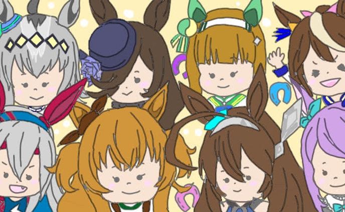 ブログヘッダーウマ娘