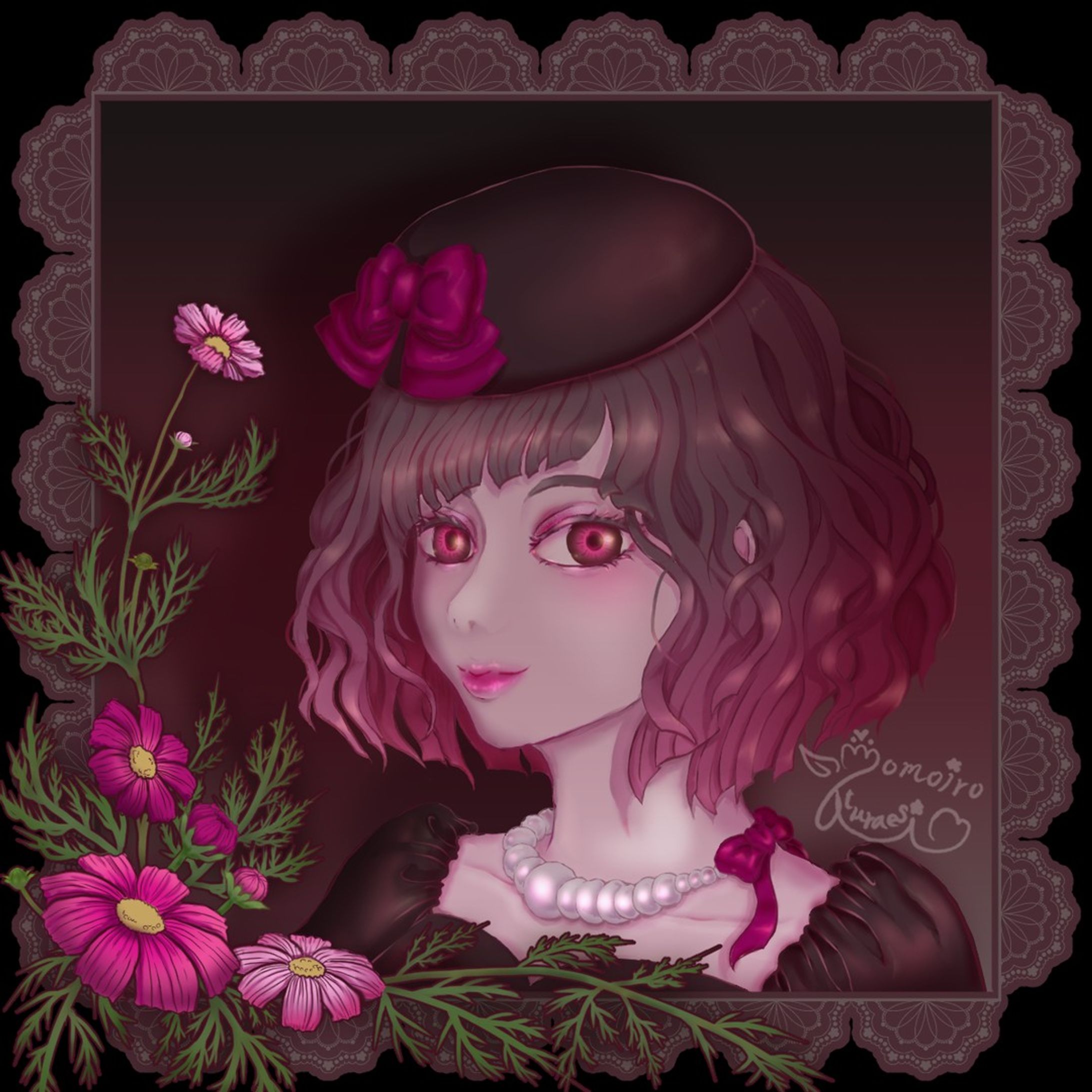 【Cosmos Lips】
 
 
 
 
 
 
#illustration #illust #drawing #art #clipstudiopaint #digitalart #pink #cosmos #curlyhair #イラスト #コスモス #ピンク #デジタルイラスト-1