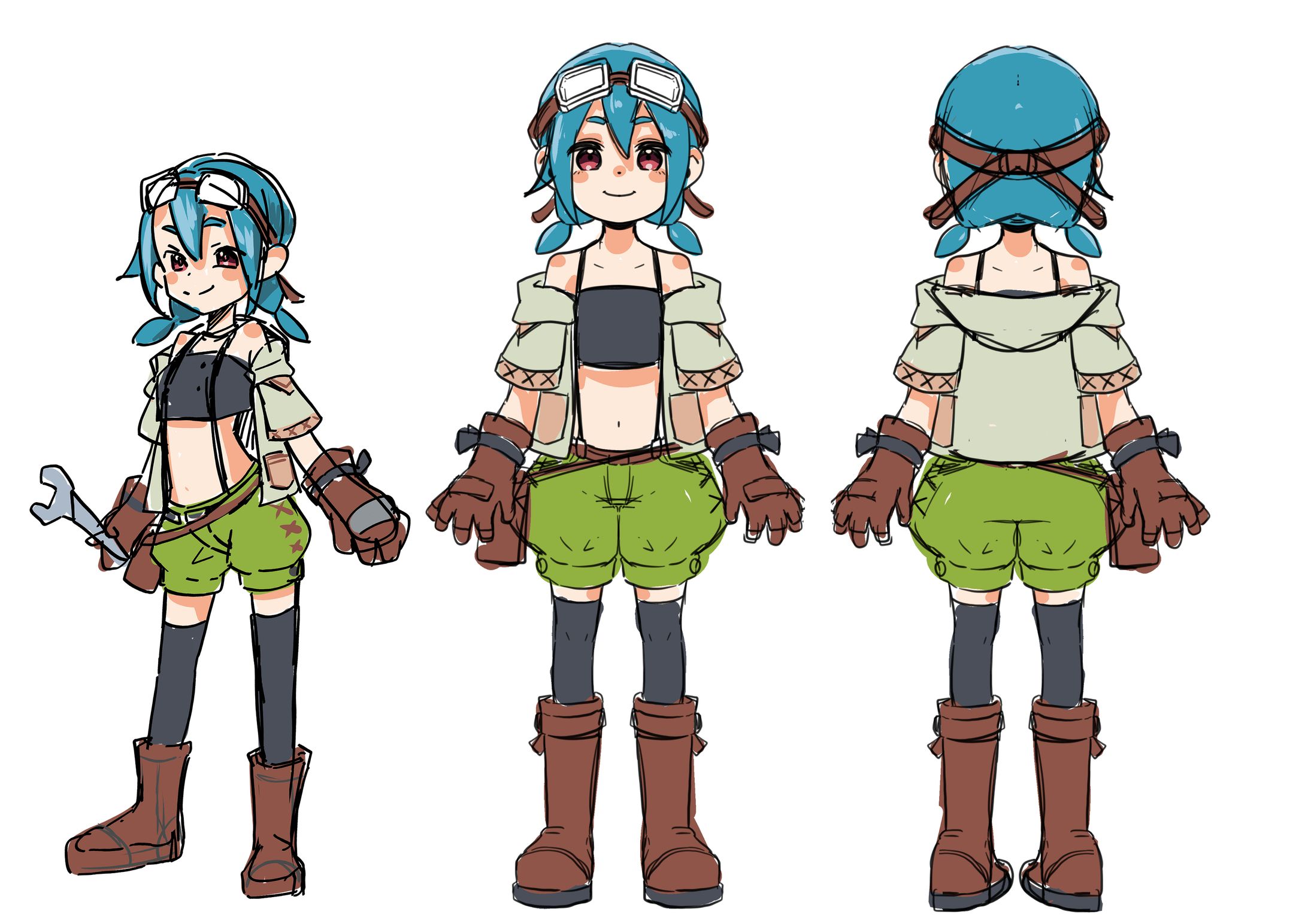 キャラクターラフデザイン-1