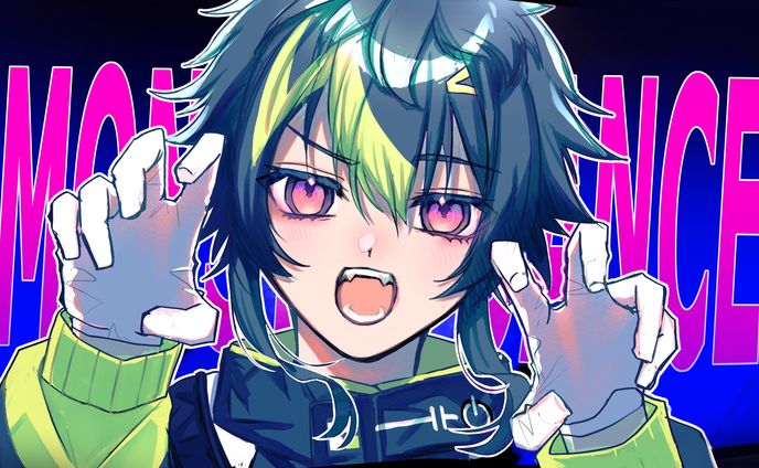 vtuber、趣味絵