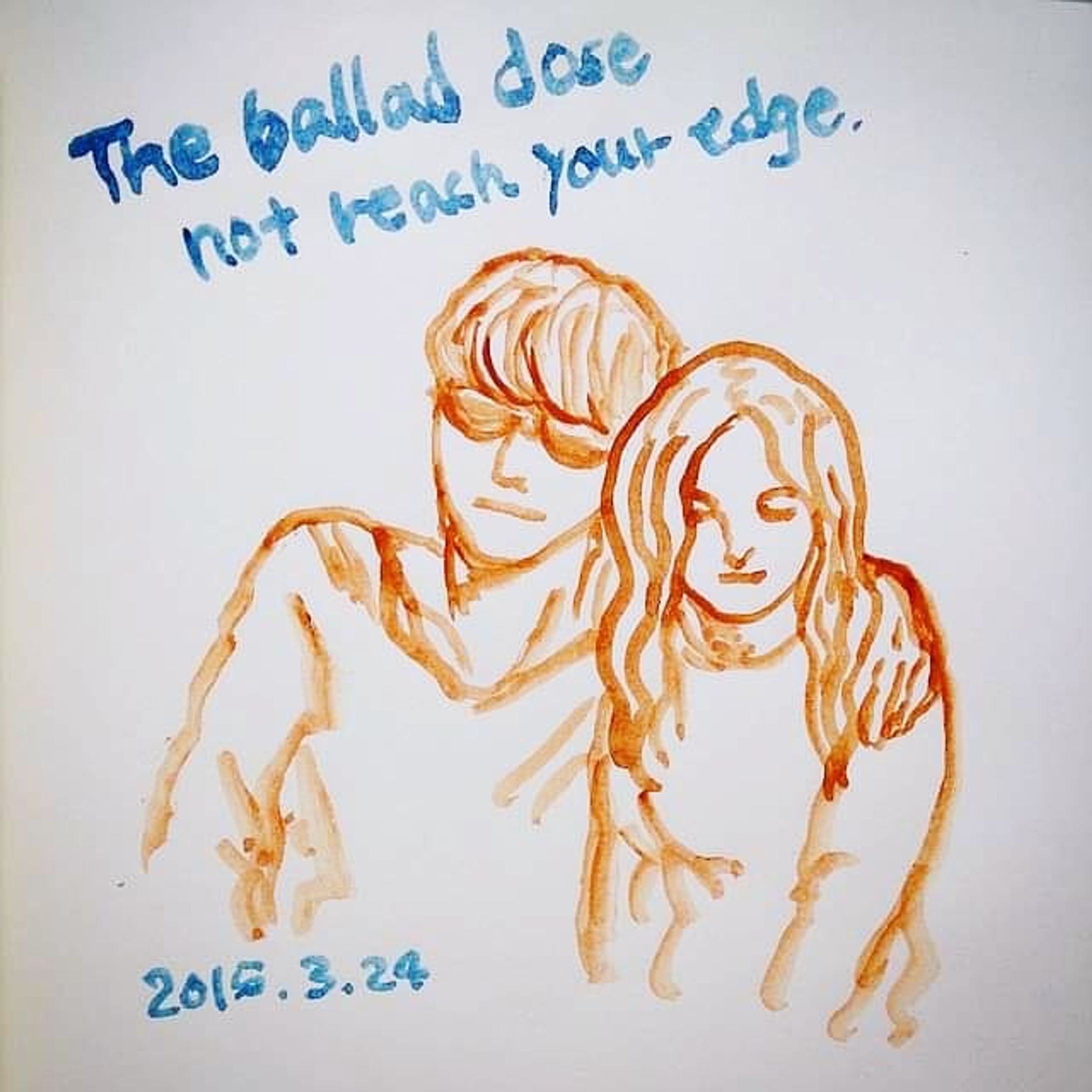 《テキトーイングリッシュシリーズ》

#君の耳にバラードは届かない

#illustrator#illustration#絵#水彩#イラスト#sketch#メモ#message#memory#絵の具#イラストレーター#スケッチ#couple#恋人#love#men women#一言#ballad#music#cheblo#picture#watercolorpainting #watercolor-1