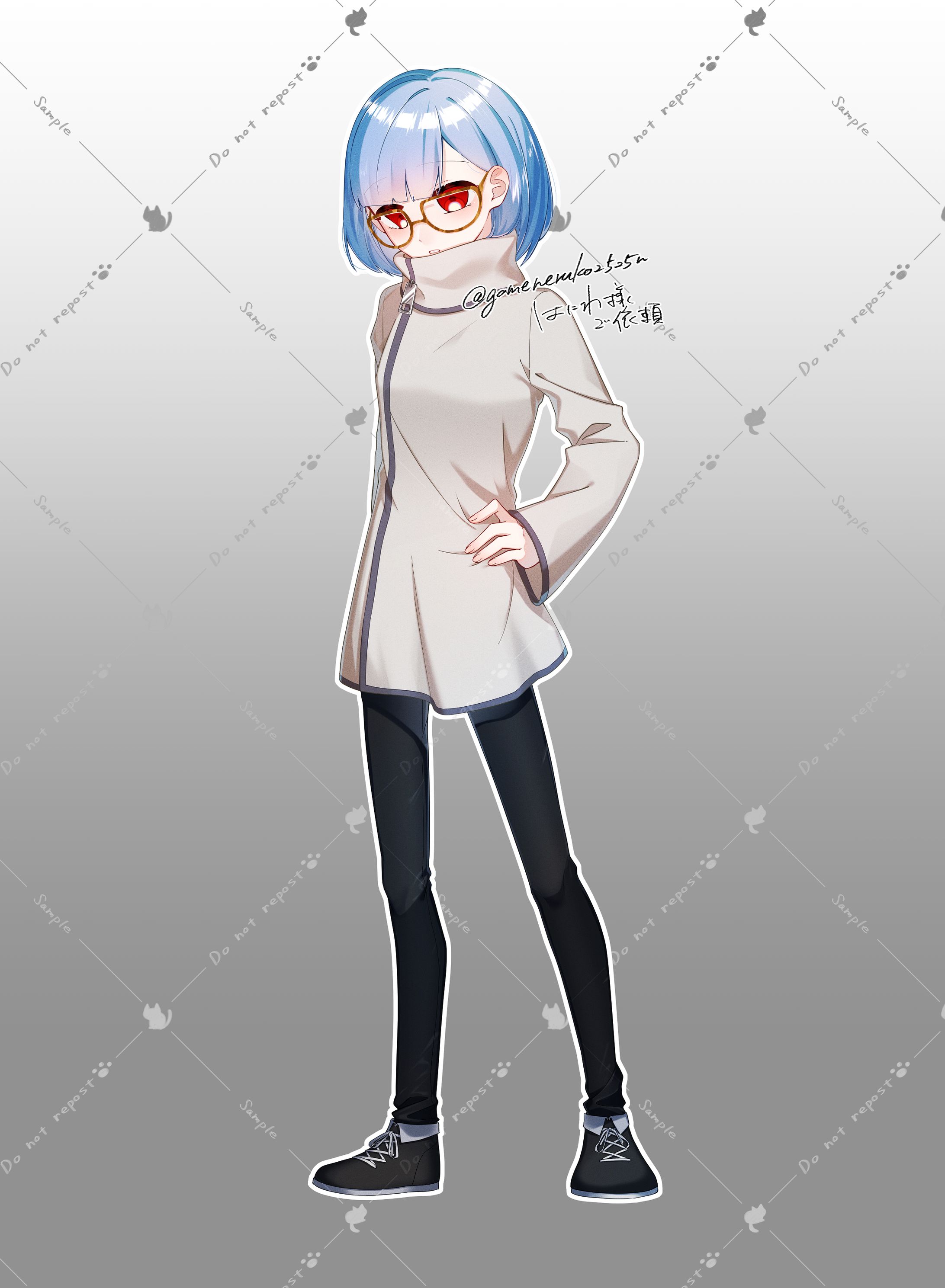 全身立ち絵｜はにわ様ご依頼-1