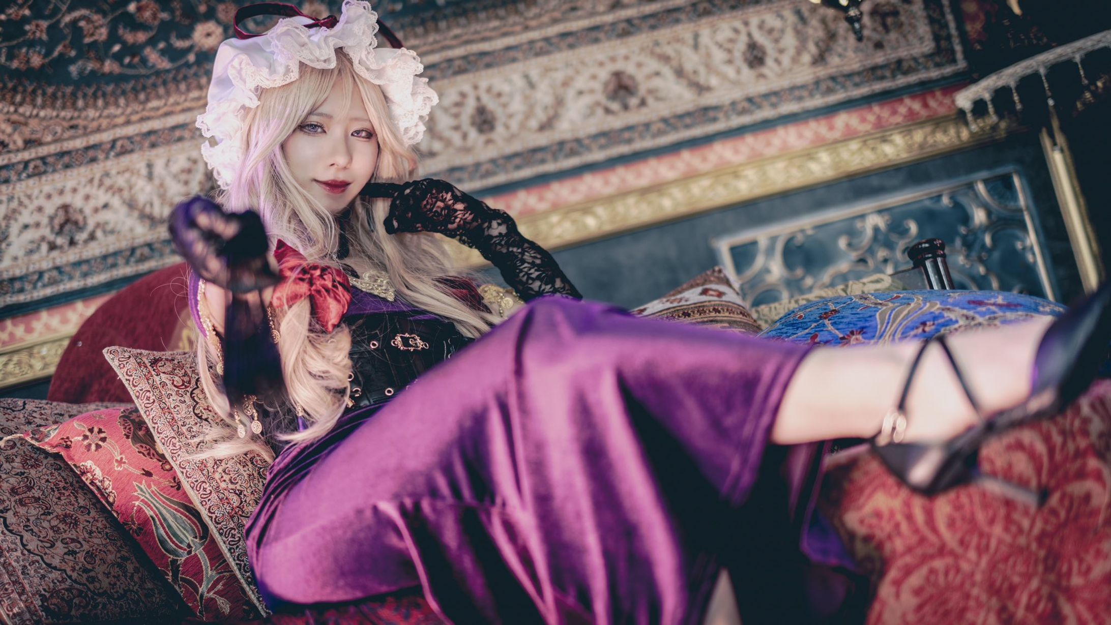 コスプレ　東方project「八雲 紫」-1