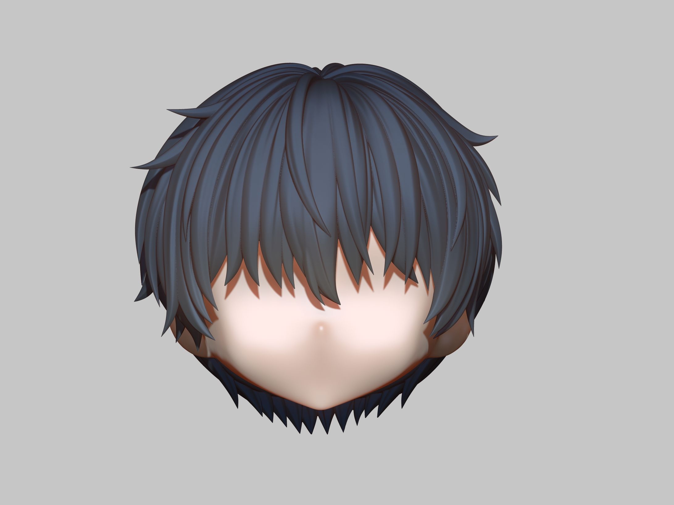 【头壳建模】萧逸（幼年）-1