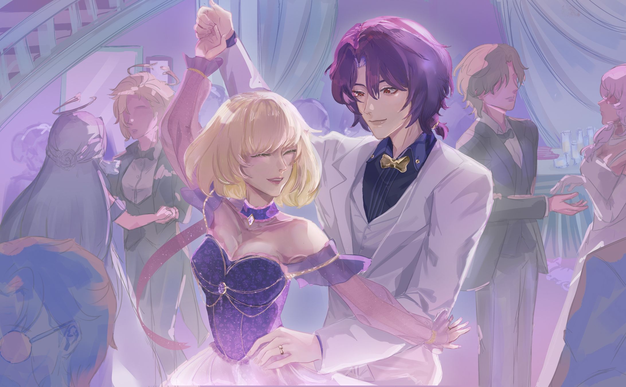 Dream Girl Artwork. Original Character and Dr. Ratio-1