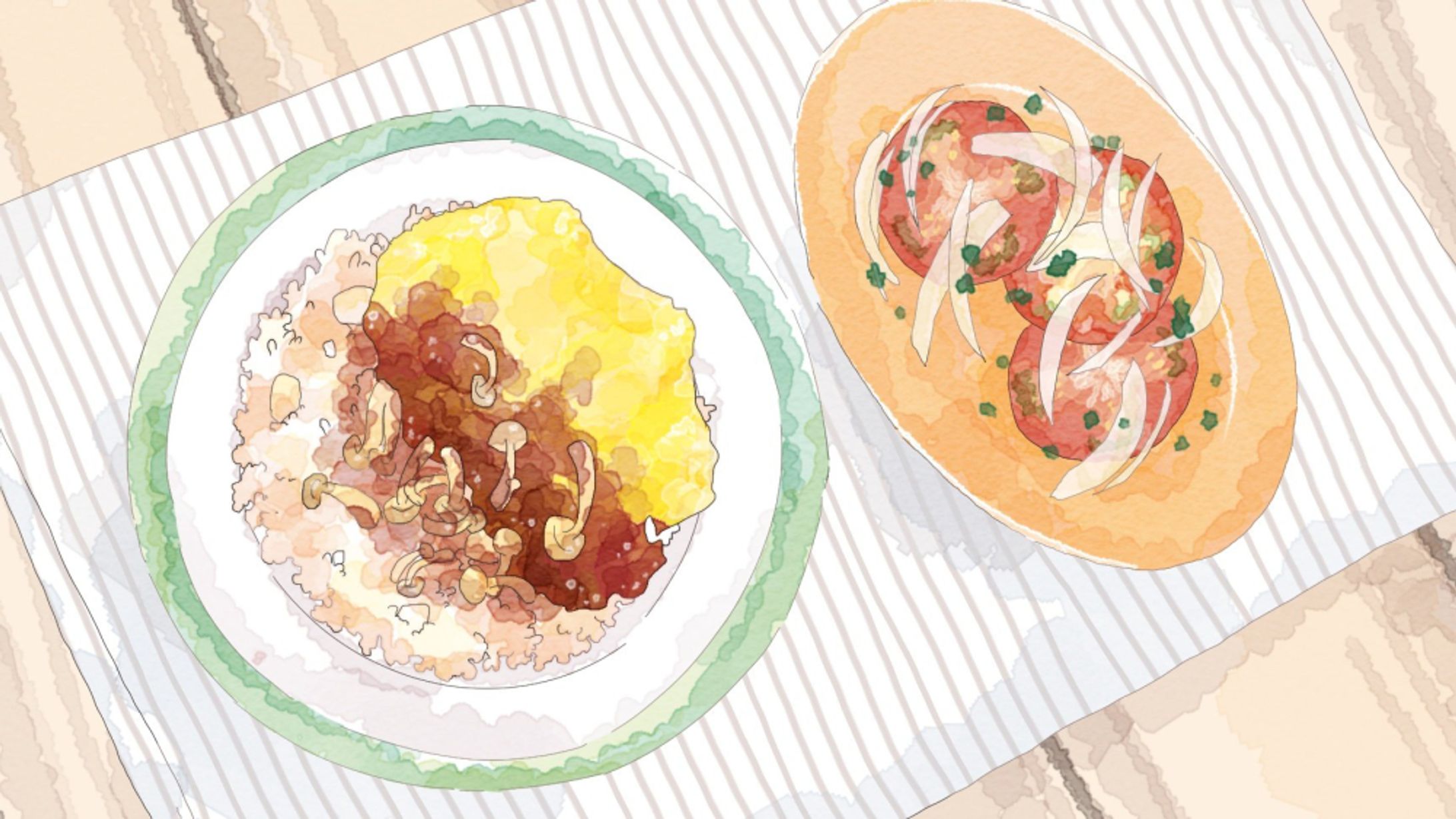 料理イラスト-1