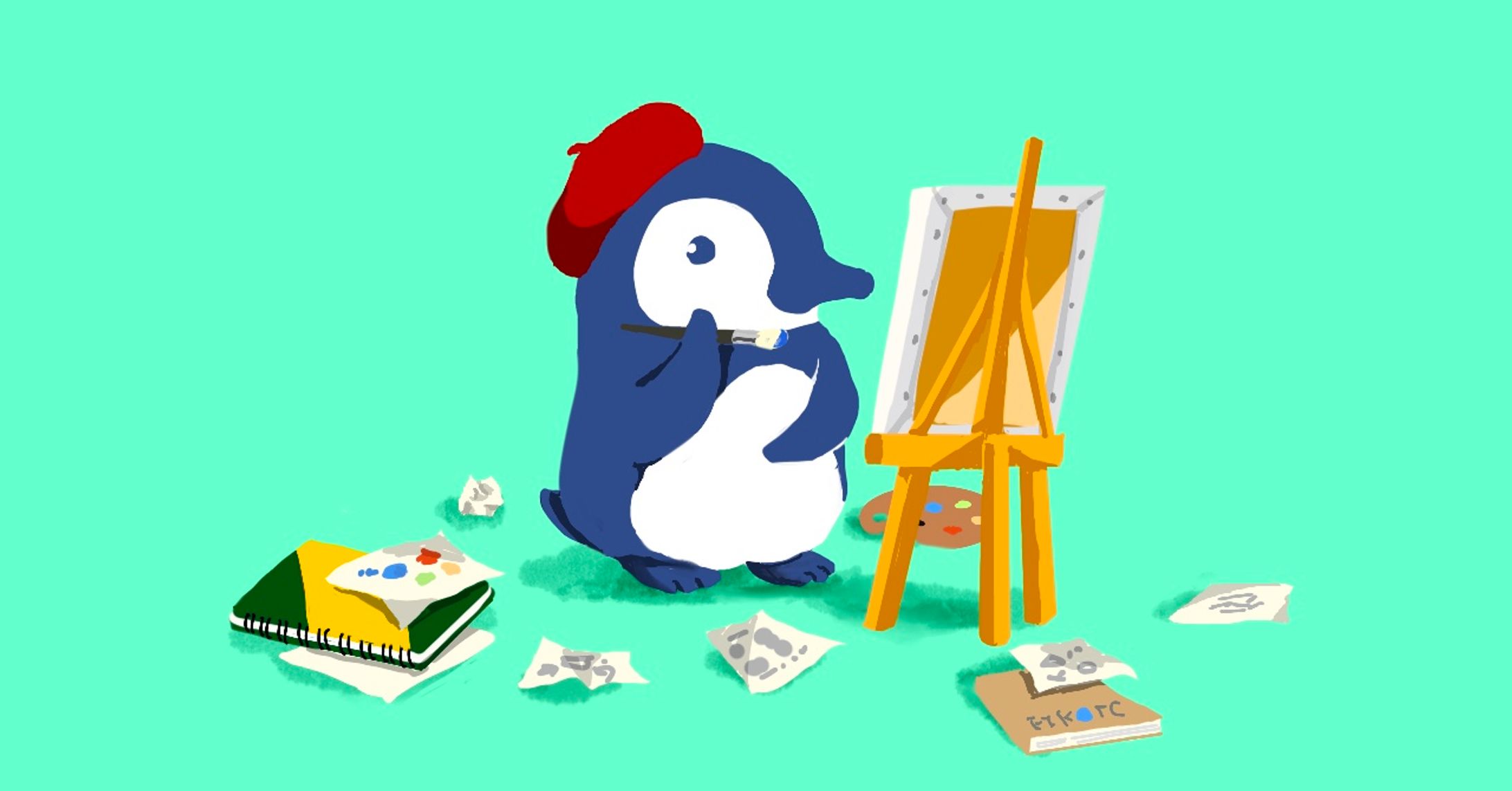 ペンギンイラスト-1