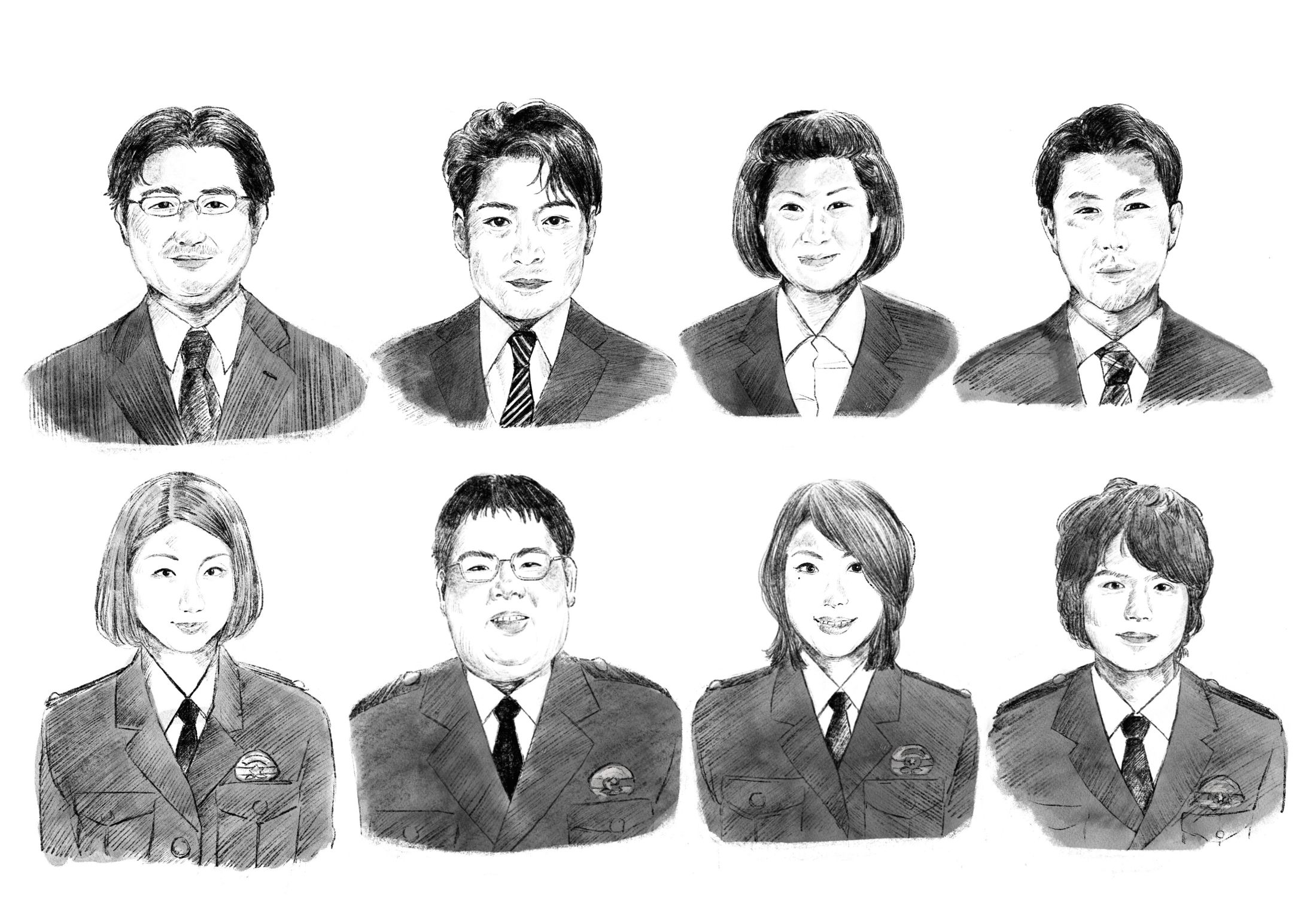 映画の小道具の似顔絵-1