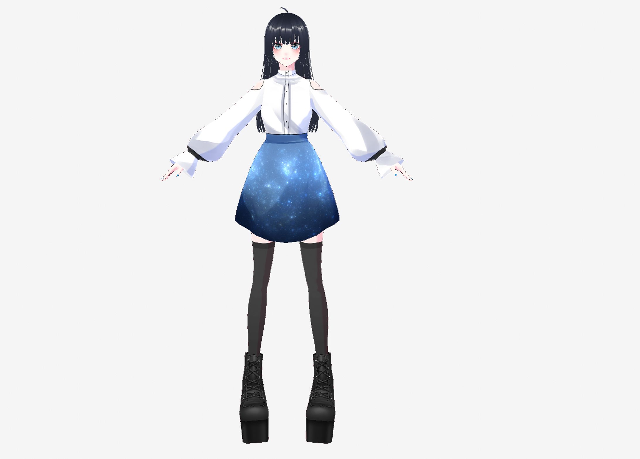Vtuber 3Dモデル制作(ご依頼含む)-1