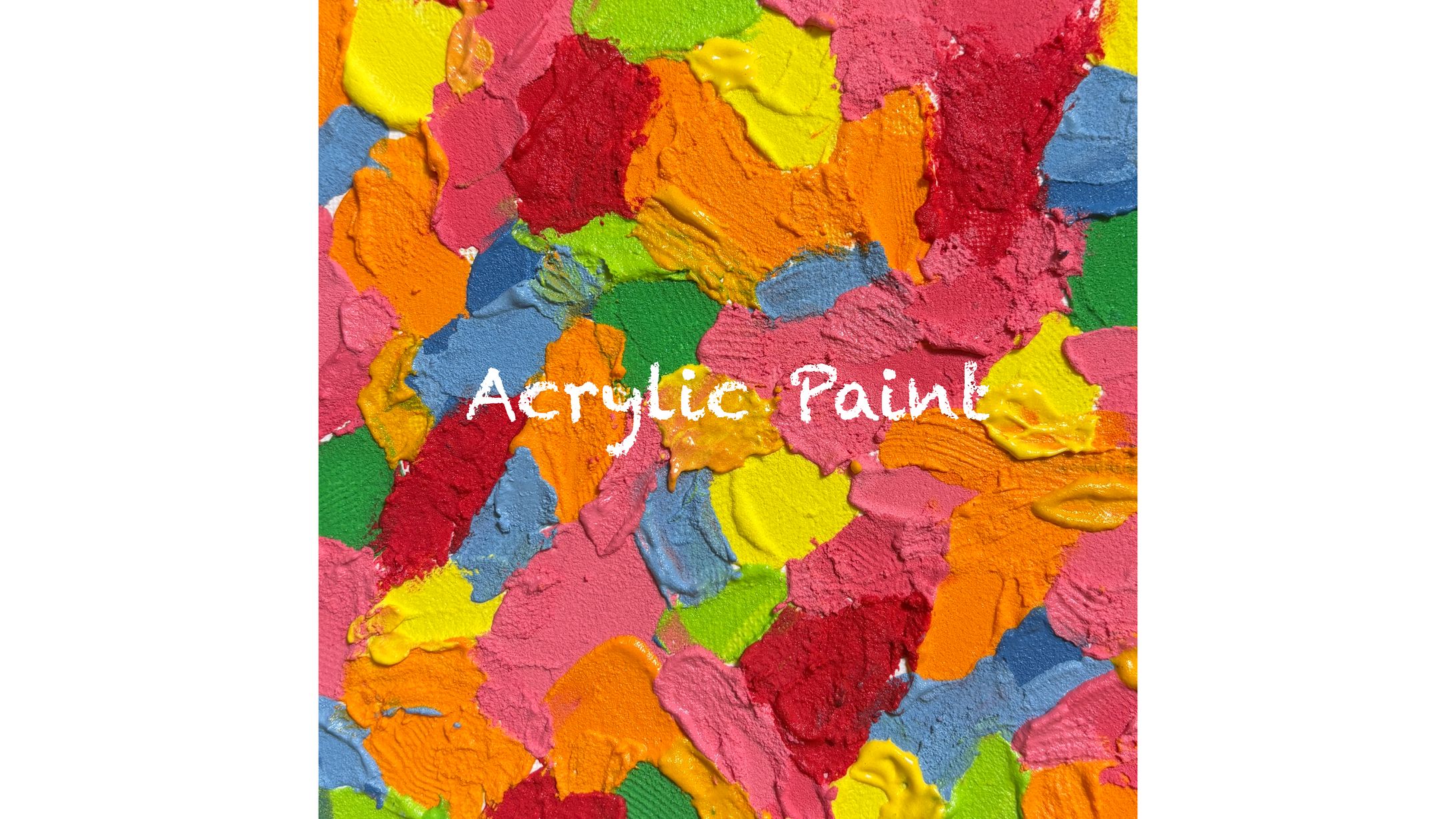 Acrylic Paint ジャケットデザイン-1