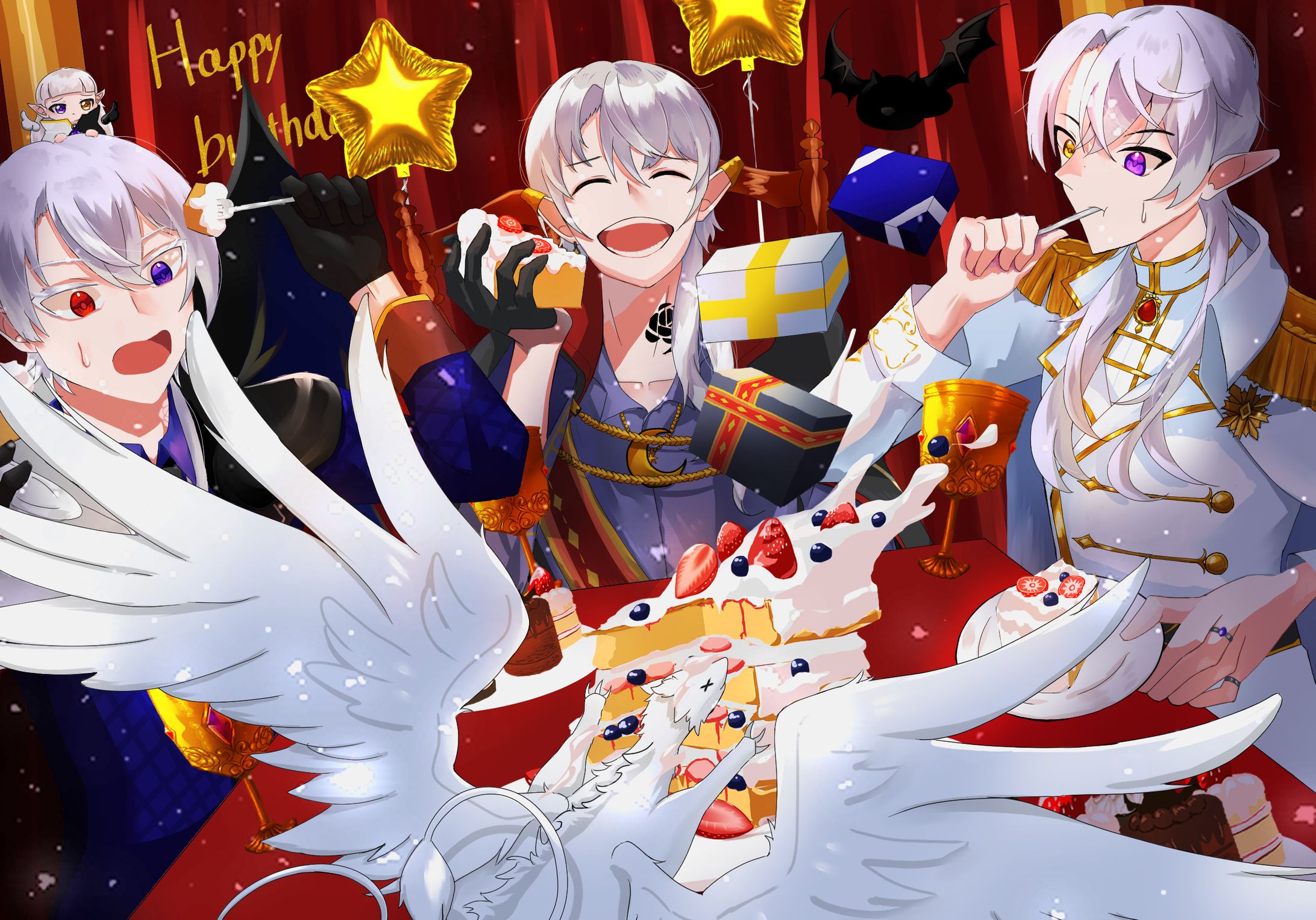 [一枚絵]誕生日イラスト-1