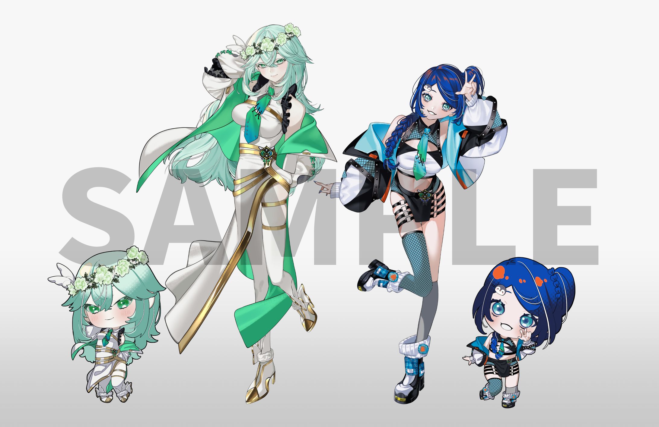 【Work】るいすい様 キービジュアルイラスト-1