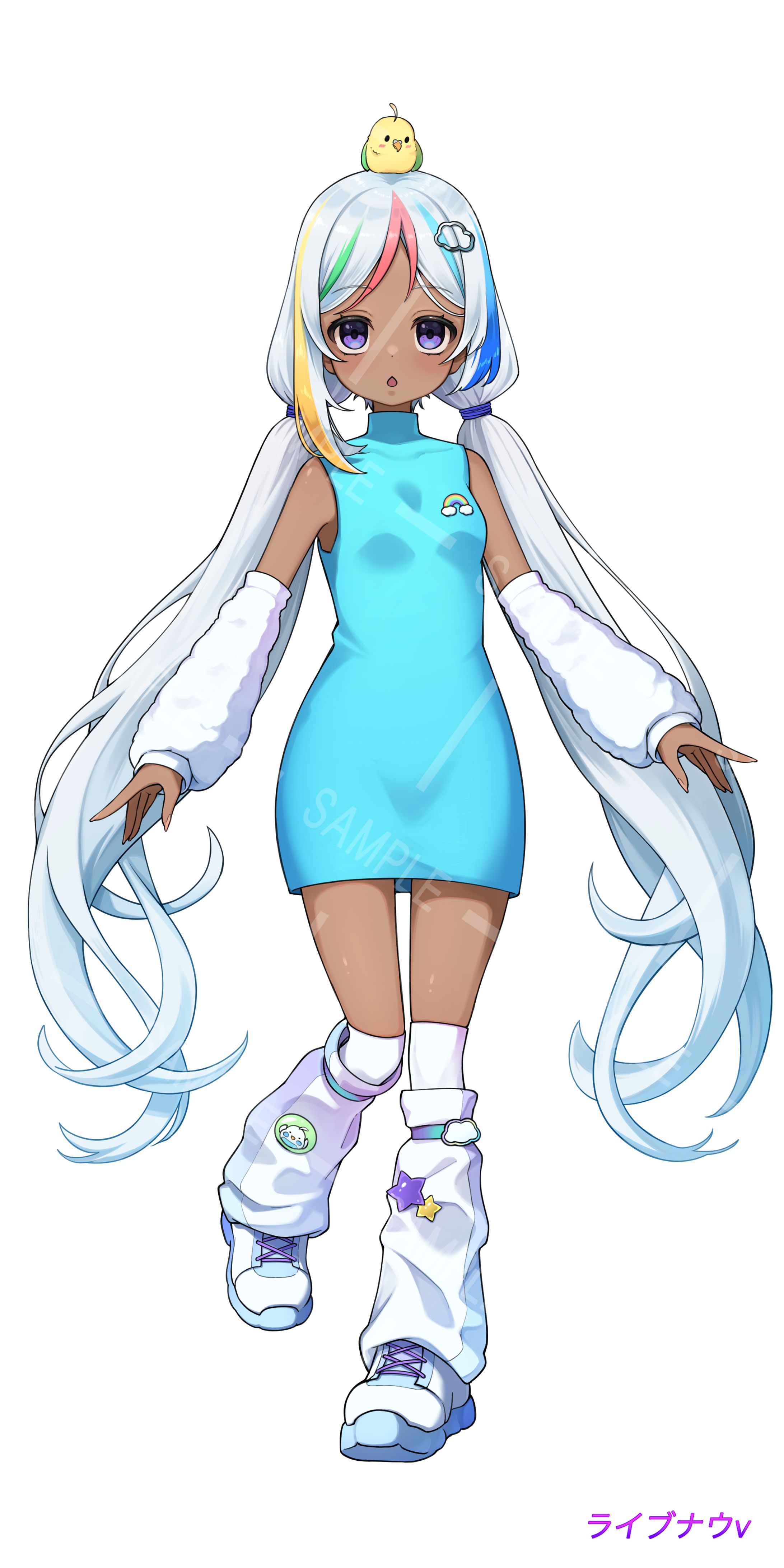 【commission】無羽むぅ様(ライブナウV所属)-1