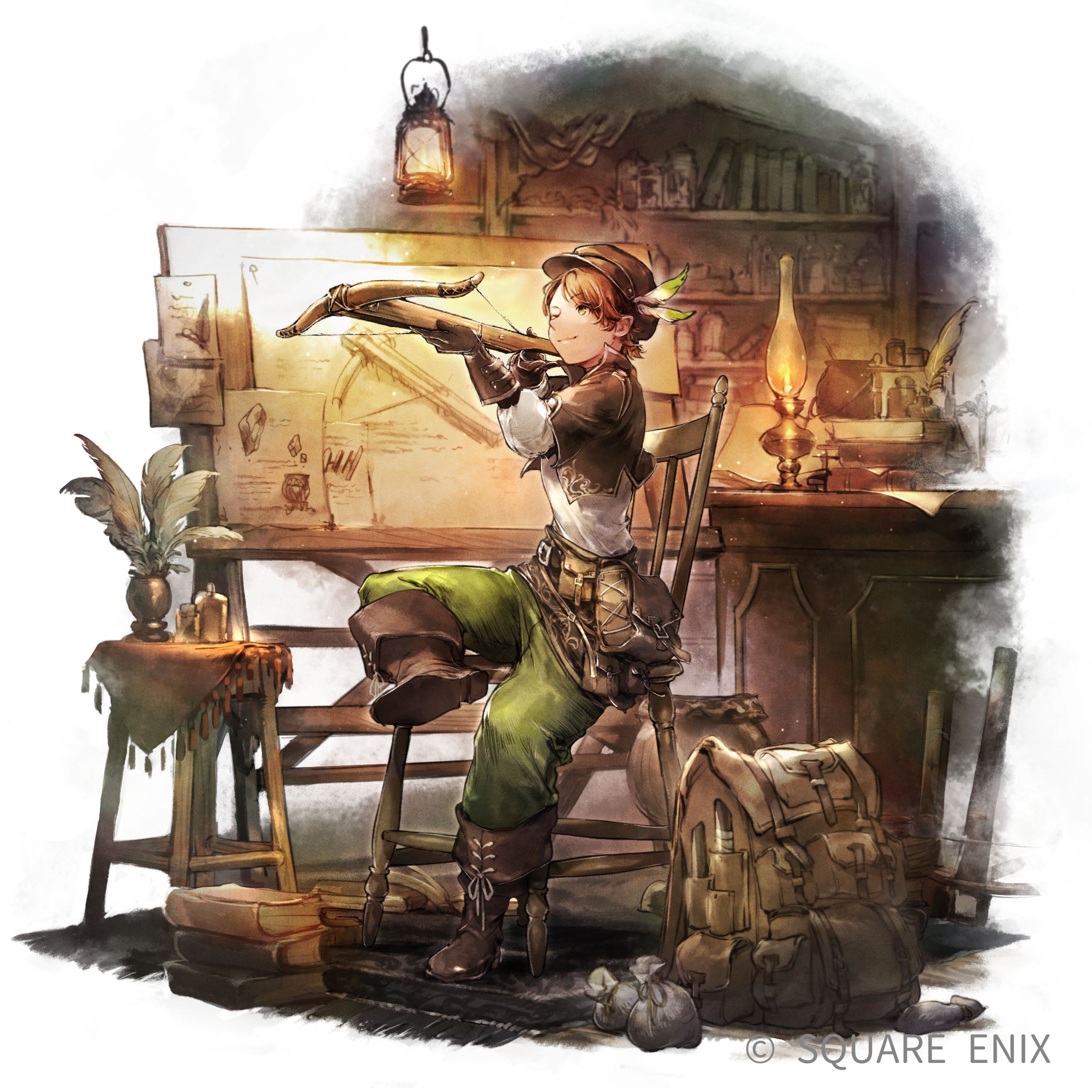 【大陸の覇者】キャラクターイラスト　SQUARE ENIX様-1